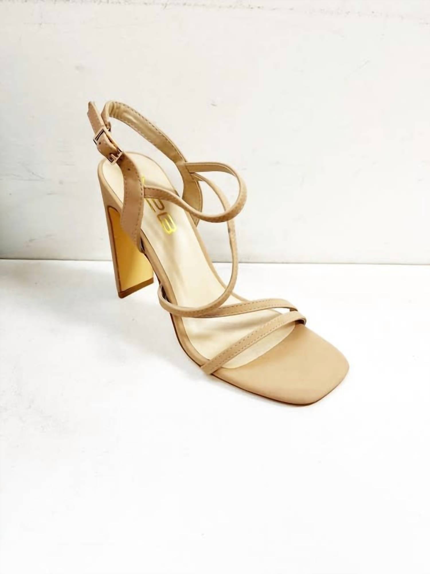 0352af1f-2211-4e3f-b1d0-c7f279d55869-upscale_15k-1500x1500-70 Let'S See Style - Women's Ally Ankle Strap Heel - Image 1