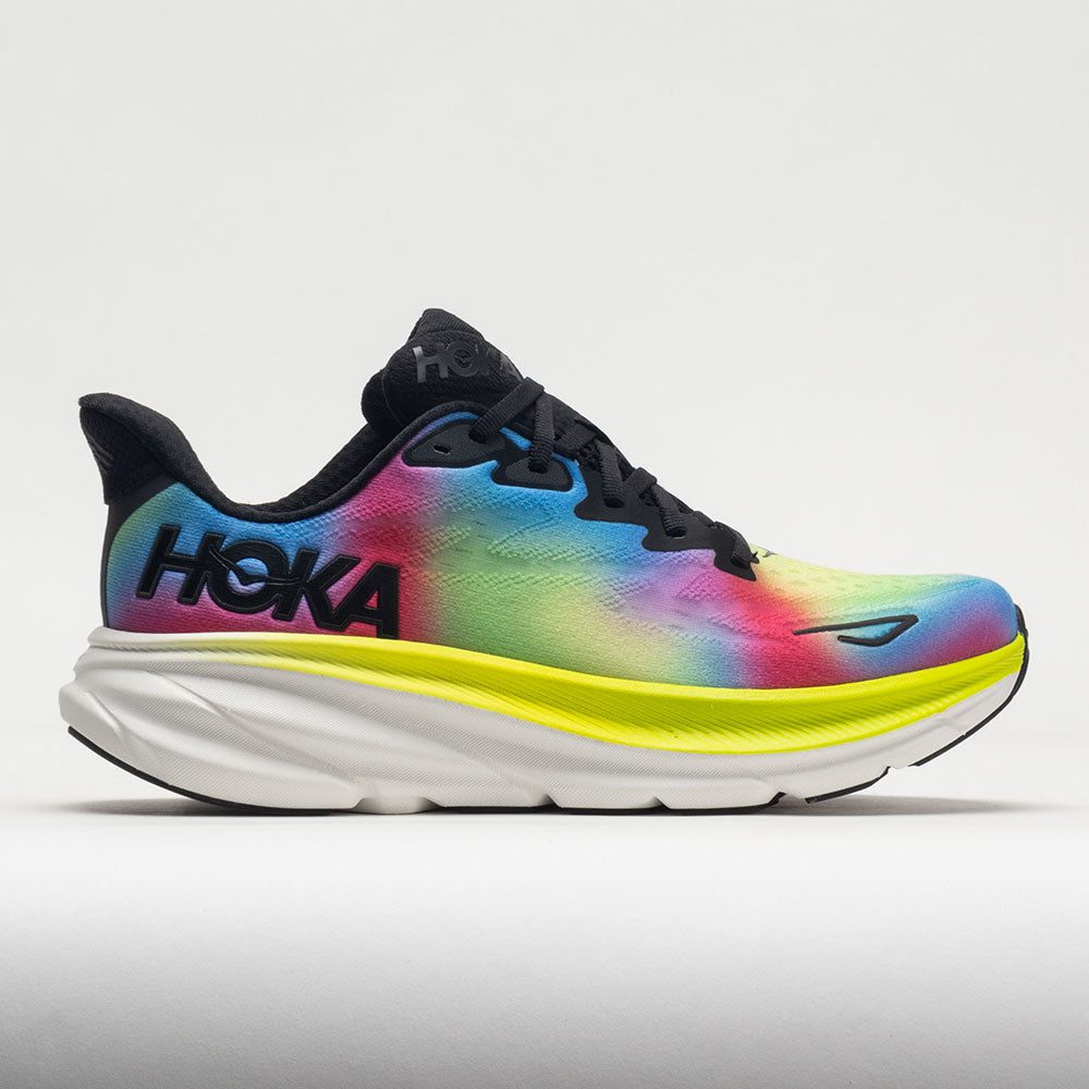 040085_3 HOKA Clifton 9 Mens Black/Multi - Image 1