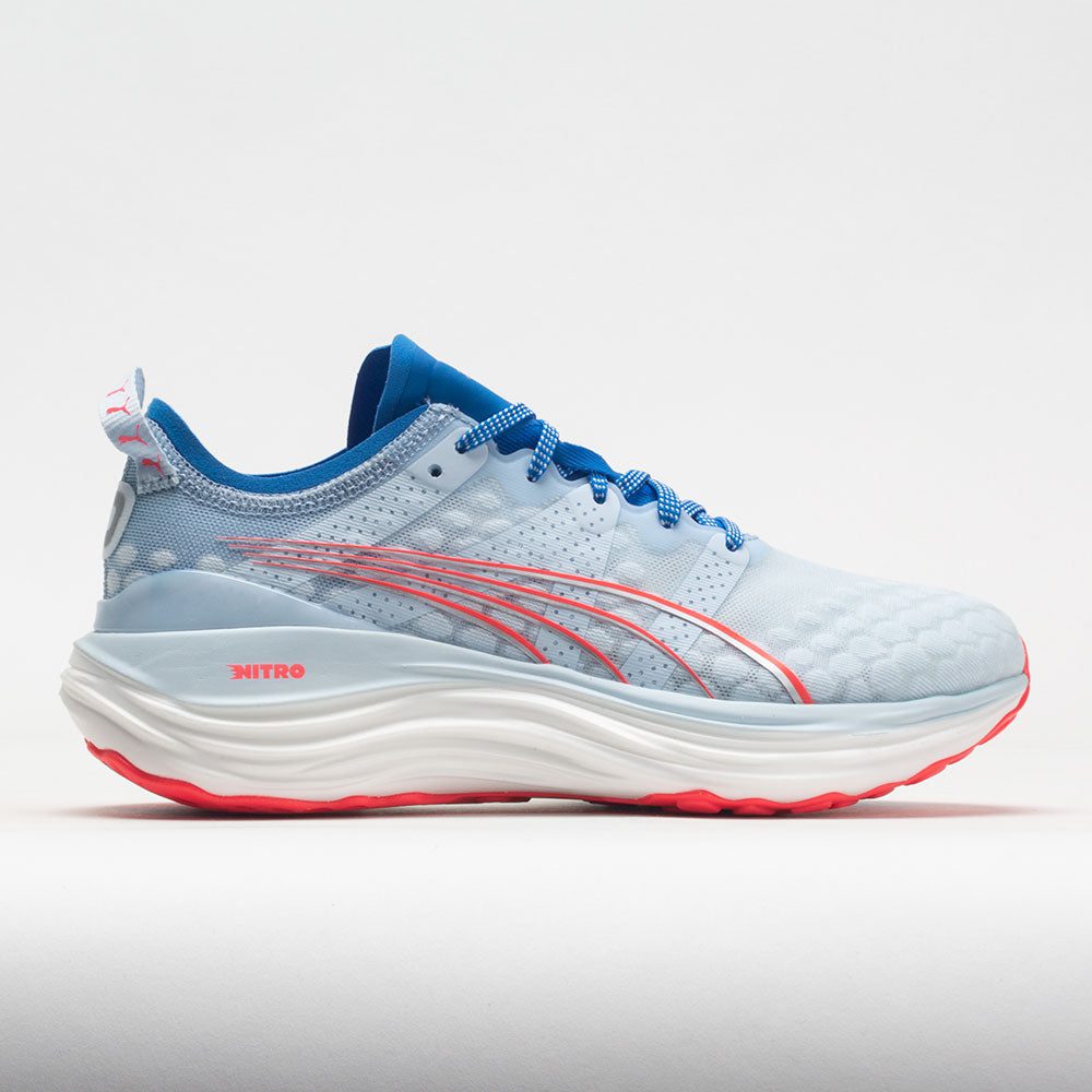 040227_3 Puma ForeverRun NITRO Womens Icy Blue/Ultra Blue/Fire Orchid - Image 1
