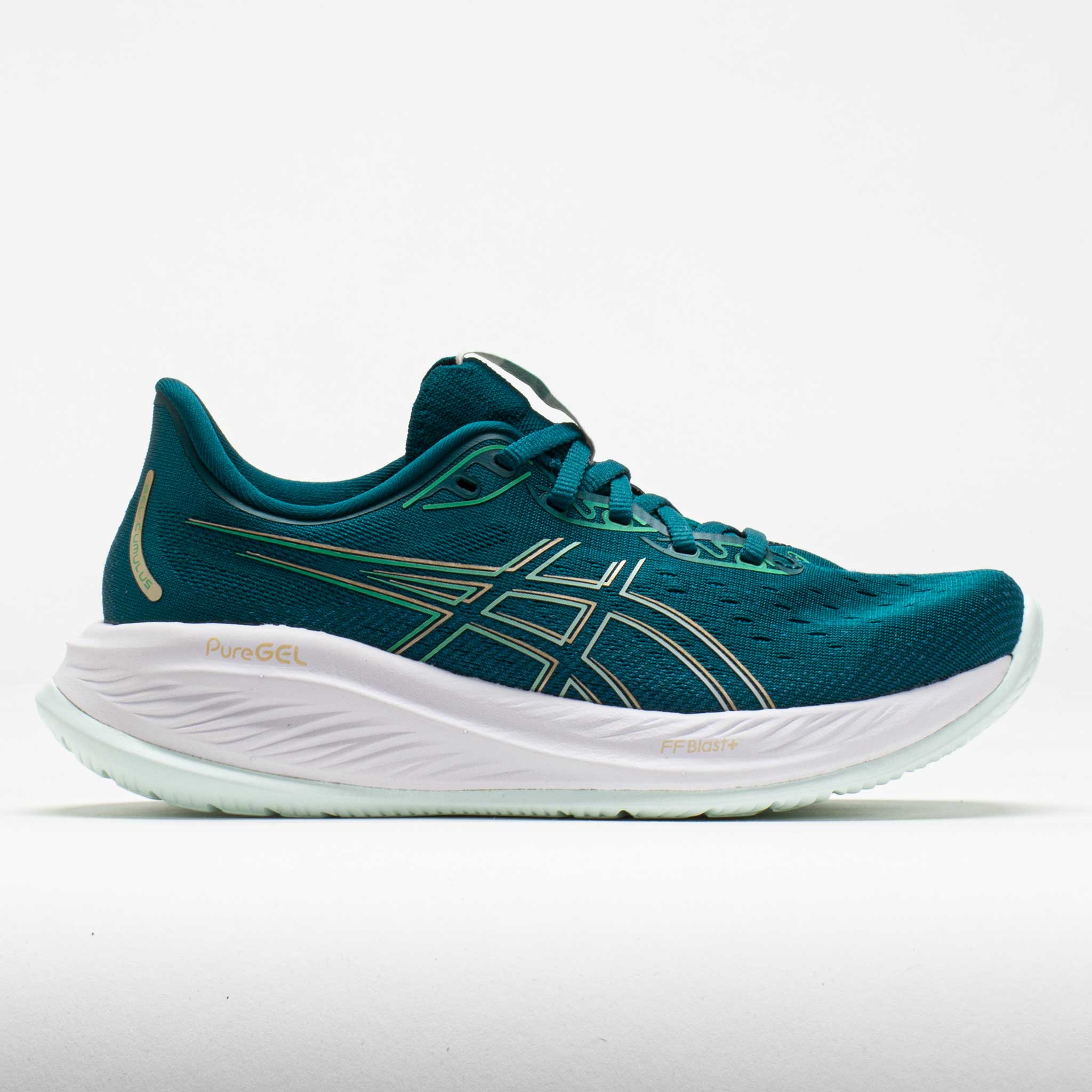 040801_3 ASICS GEL-Cumulus 26 Womens Rich Teal/Pale Mint - Image 1