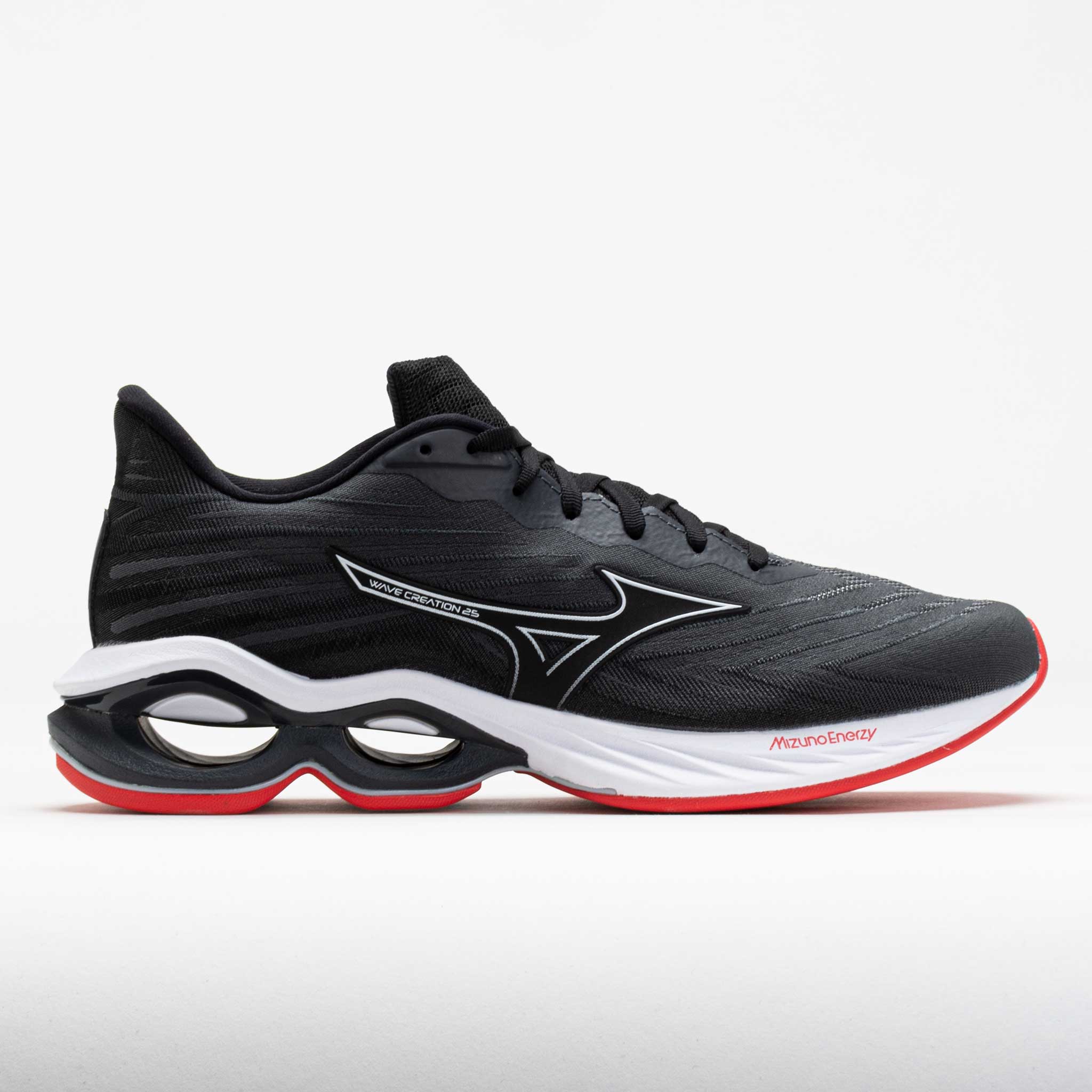 040884_3 Mizuno Wave Creation 25 Mens Ebony/White - Image 1