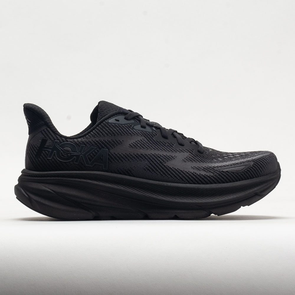 040924_3 HOKA Clifton 9 Womens Black/Black - Image 1