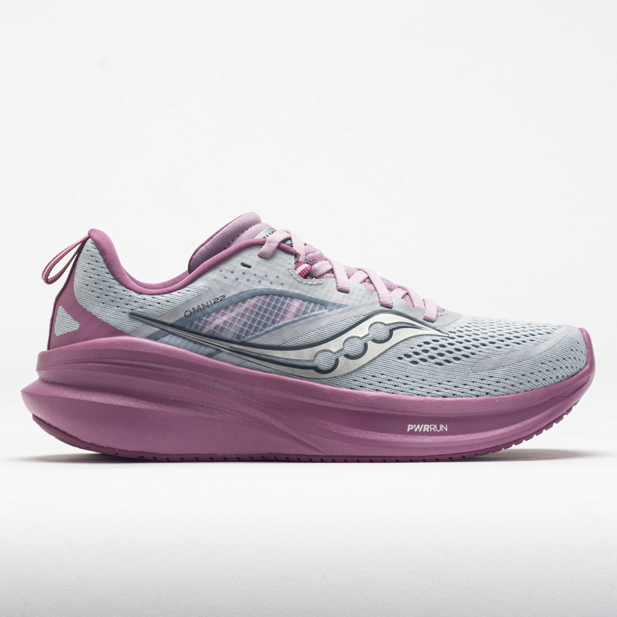 041057_3 Saucony Omni 22 Womens Cloud/Orchid - Image 1