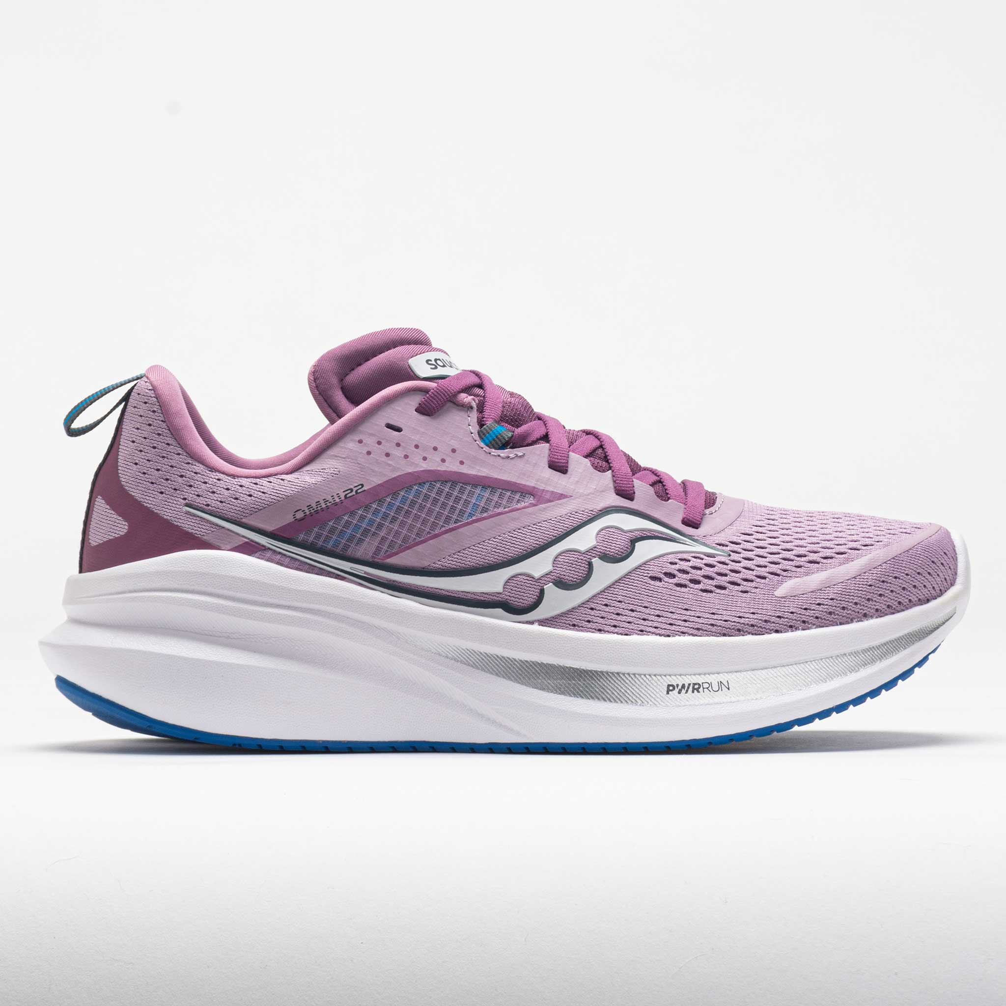 041058_3 Saucony Omni 22 Womens Orchid/Cobalt - Image 1