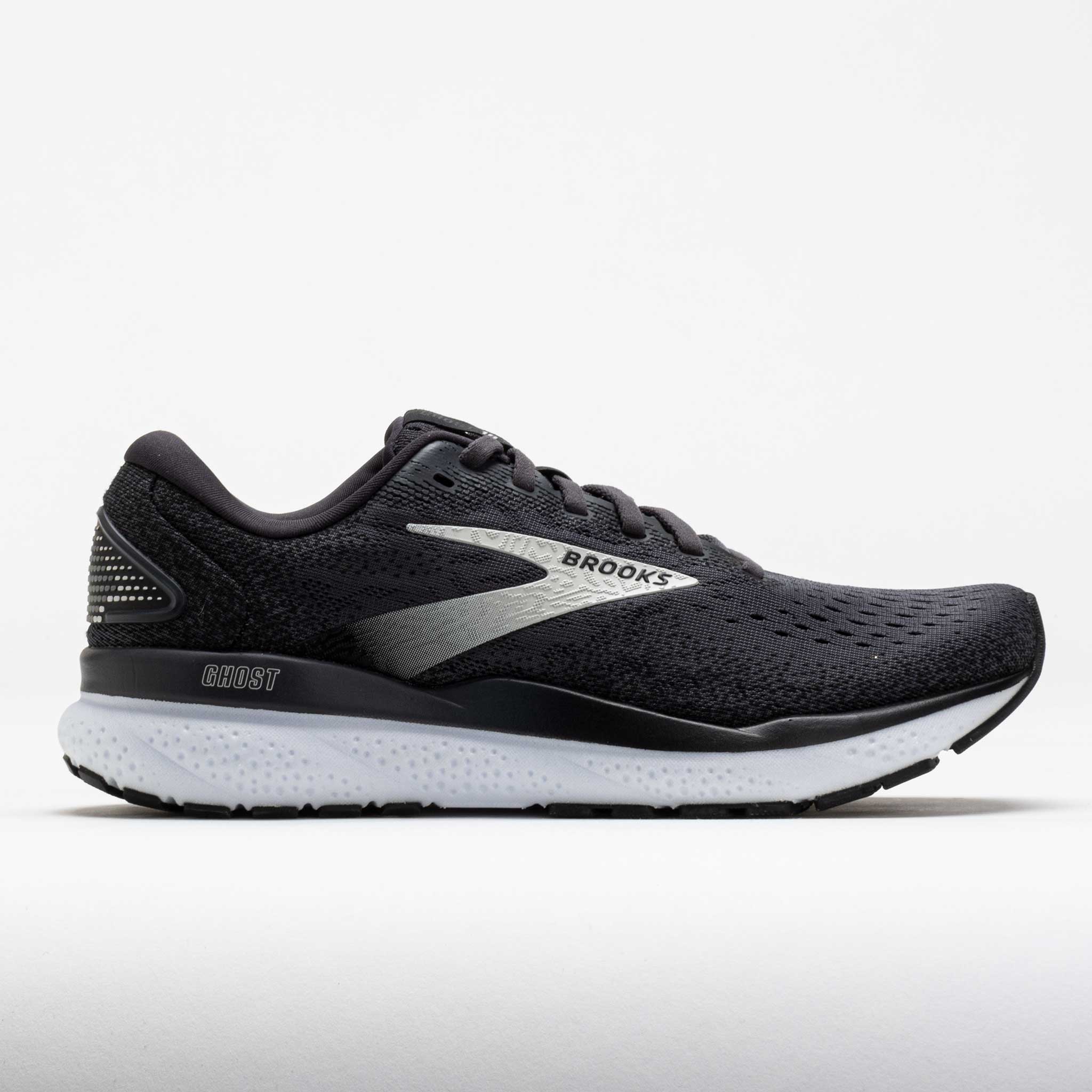 041199_3 Brooks Ghost 16 Mens Black/Grey/White - Image 1