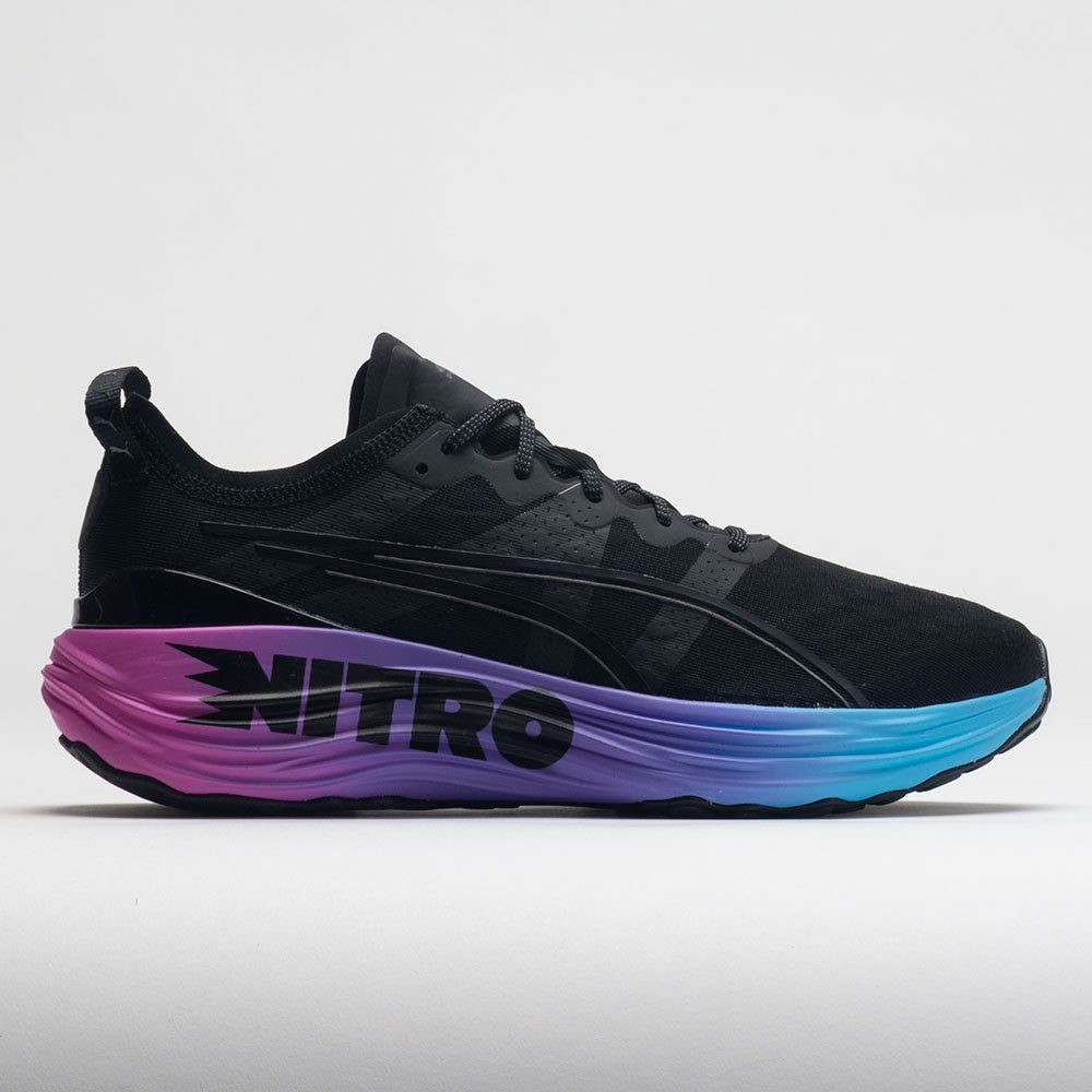 041331_3 Puma ForeverRun NITRO Sunset Mens Puma Black - Image 1