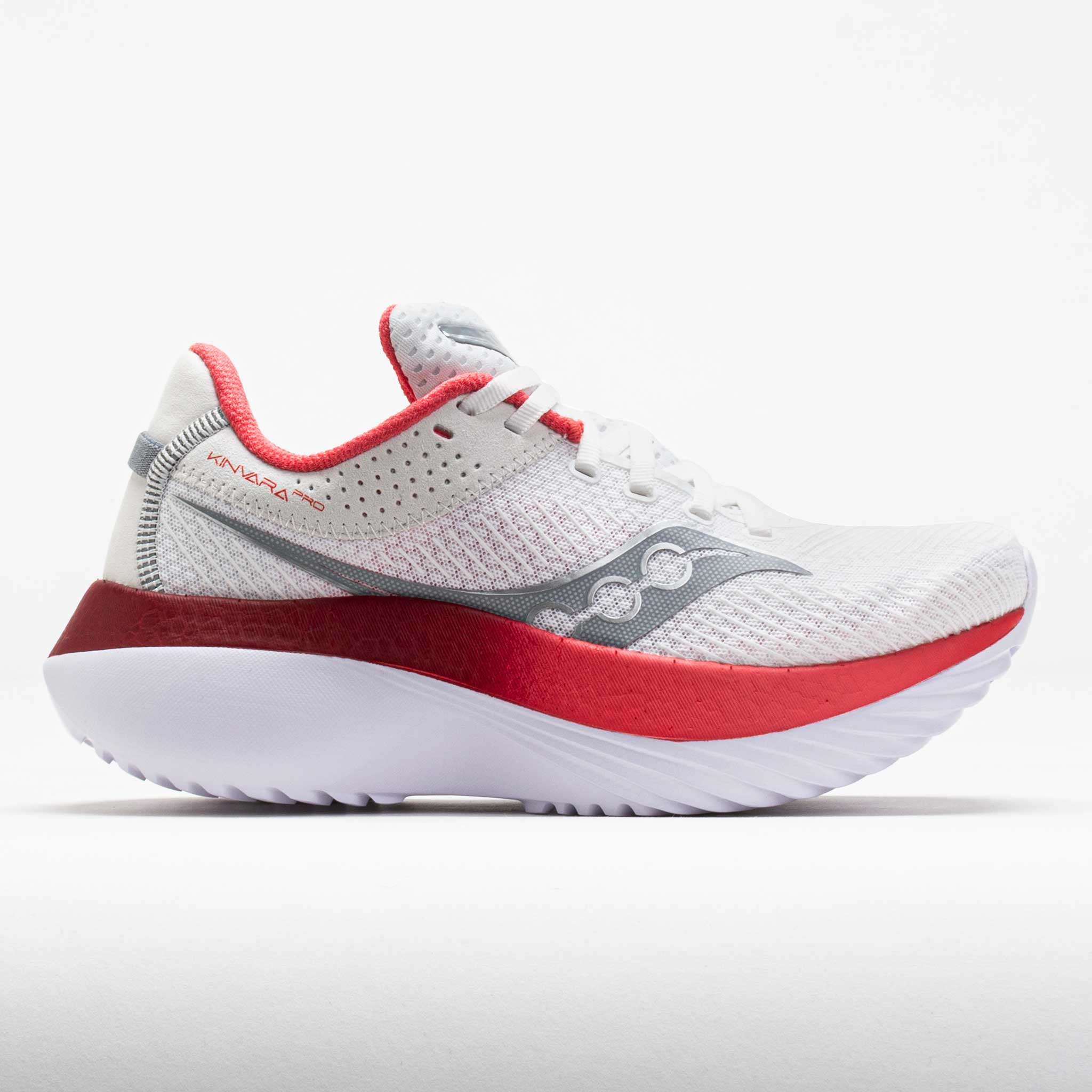041581_3 Saucony Kinvara Pro Womens White/Cayenne - Image 1