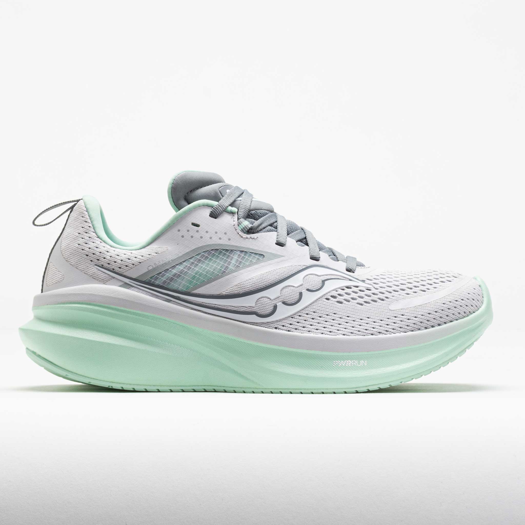 041628_3 Saucony Omni 22 Womens Fog/Jade - Image 1