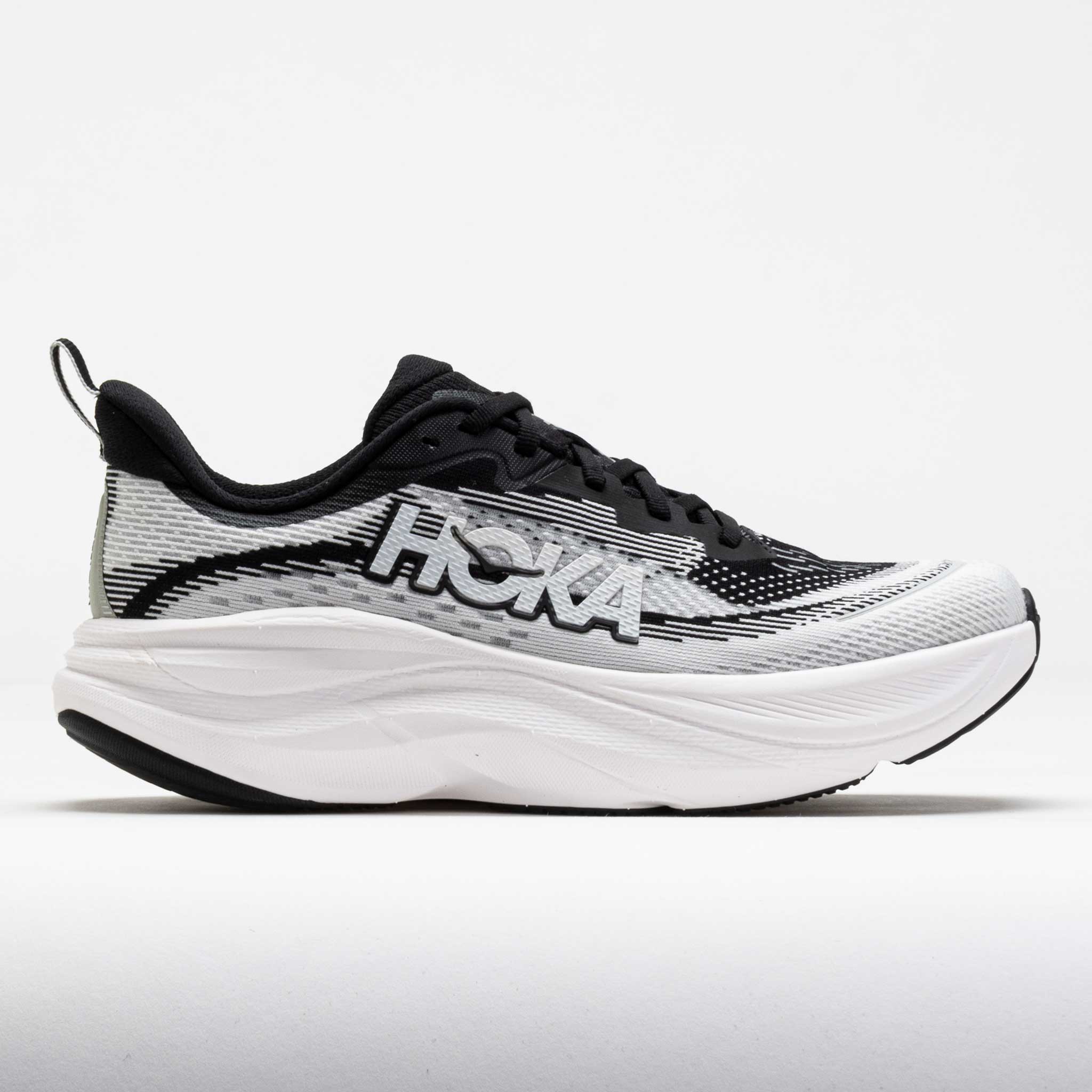 041691_3 HOKA Skyflow Womens Black/White - Image 1