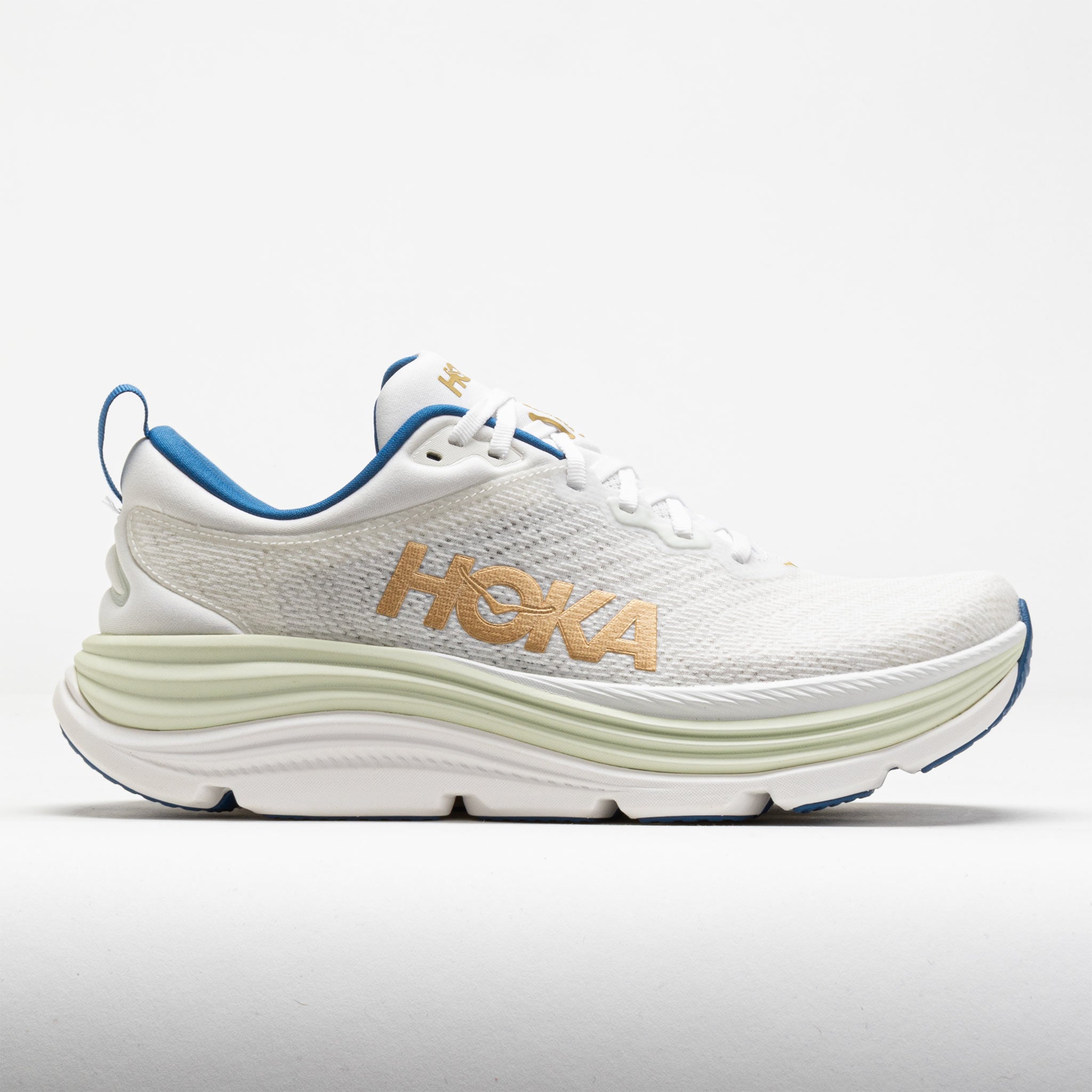 041736_3 HOKA Gaviota 5 Mens Frost/Gold - Image 1
