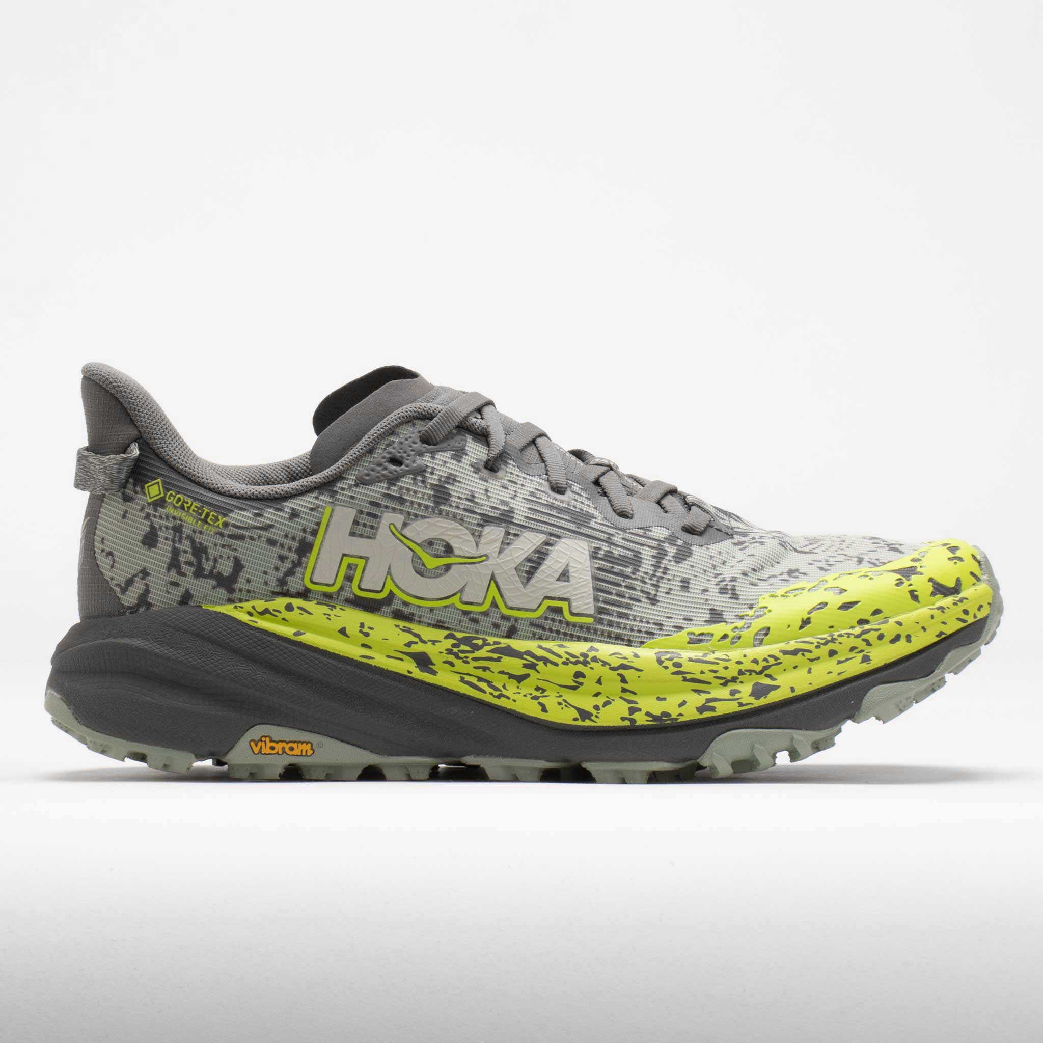 041750_3 HOKA Speedgoat 6 GTX Mens Slate/Aloe Vera - Image 1