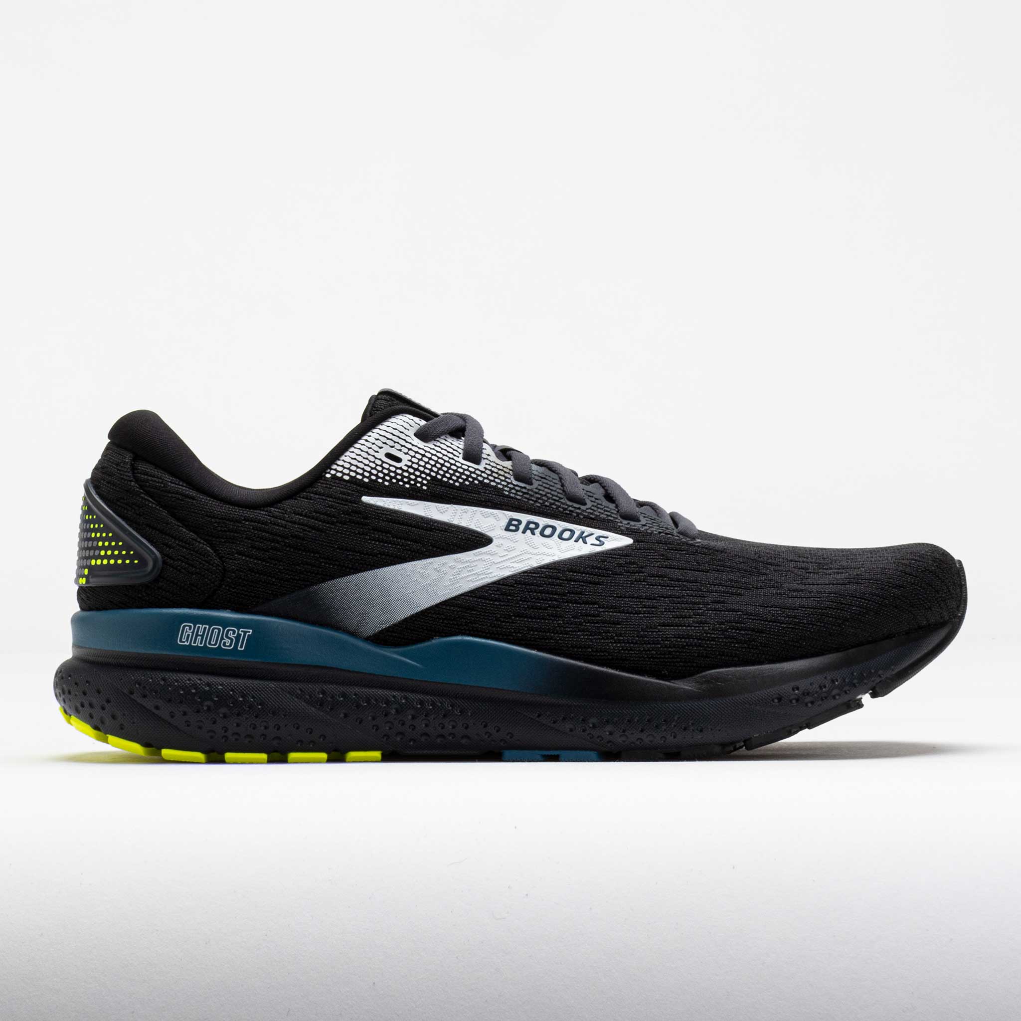 041791_3 Brooks Ghost 16 Mens Black/Ebony/Blue - Image 1