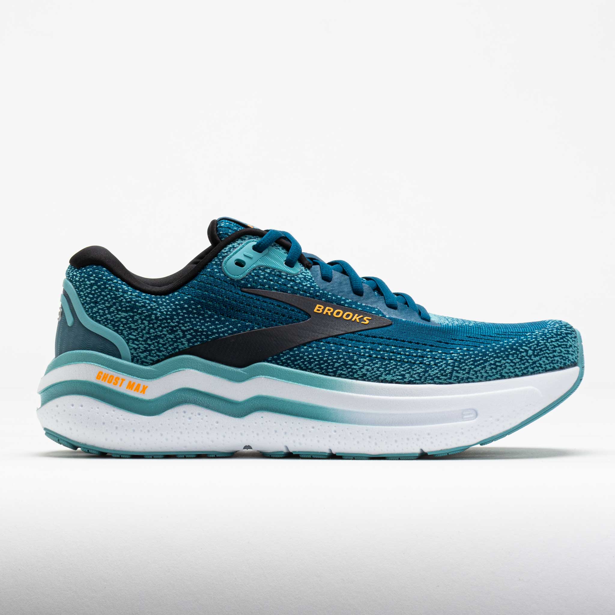 041818_3 Brooks Ghost Max 2 Mens Moroccan Blue/Aqua/Orange Pop - Image 1