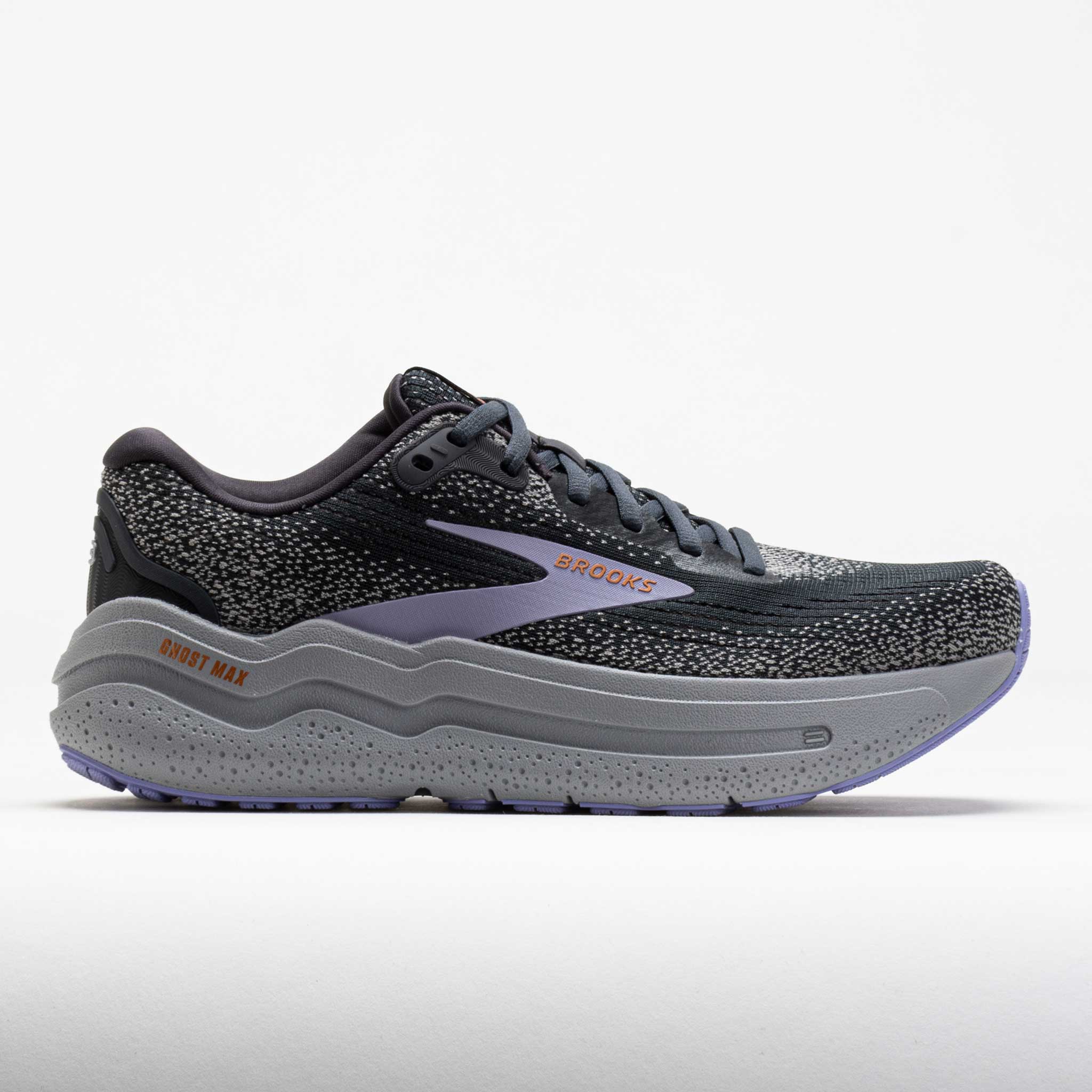 041819_3 Brooks Ghost Max 2 Womens Ebony/Sweet Lavender/Alloy - Image 1