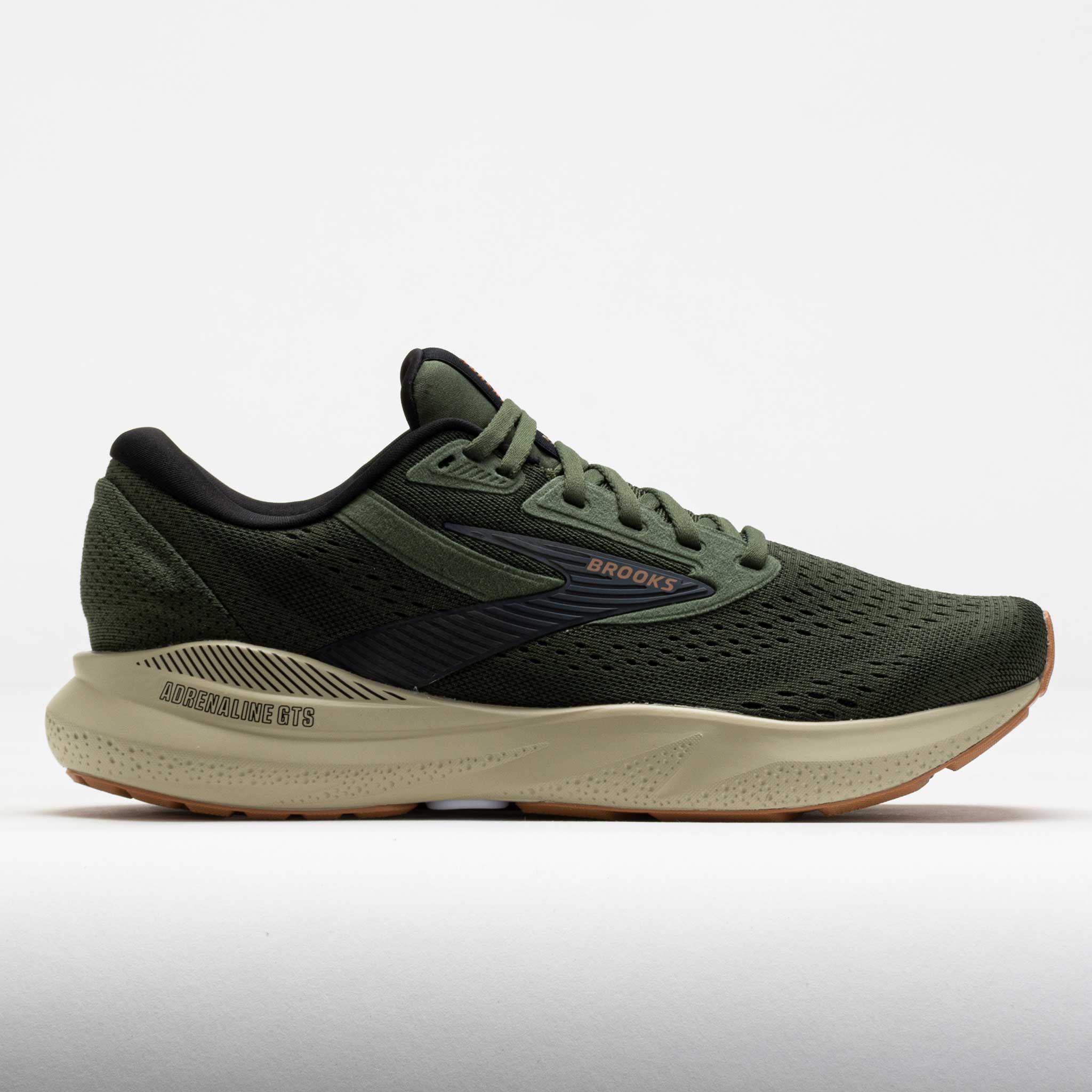 041831_3 Brooks Adrenaline GTS 24 Mens Thyme/Black/Chateau Grey - Image 1