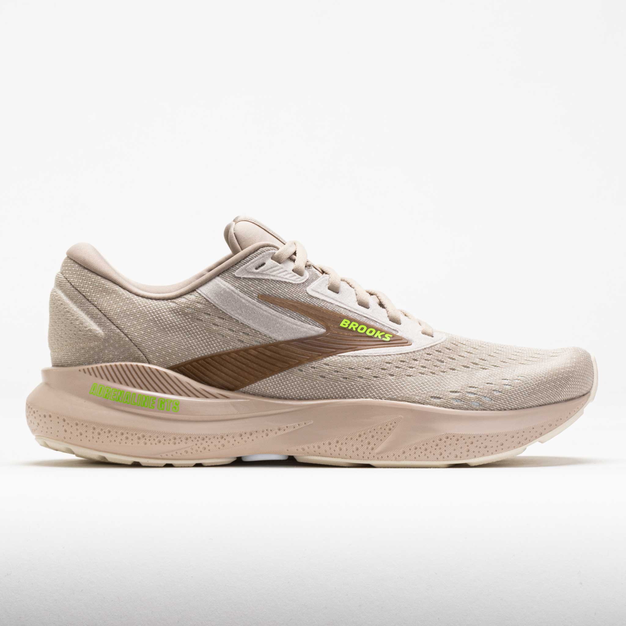 041833_3 Brooks Adrenaline GTS 24 Mens Chateau Grey/Portabella/Green - Image 1