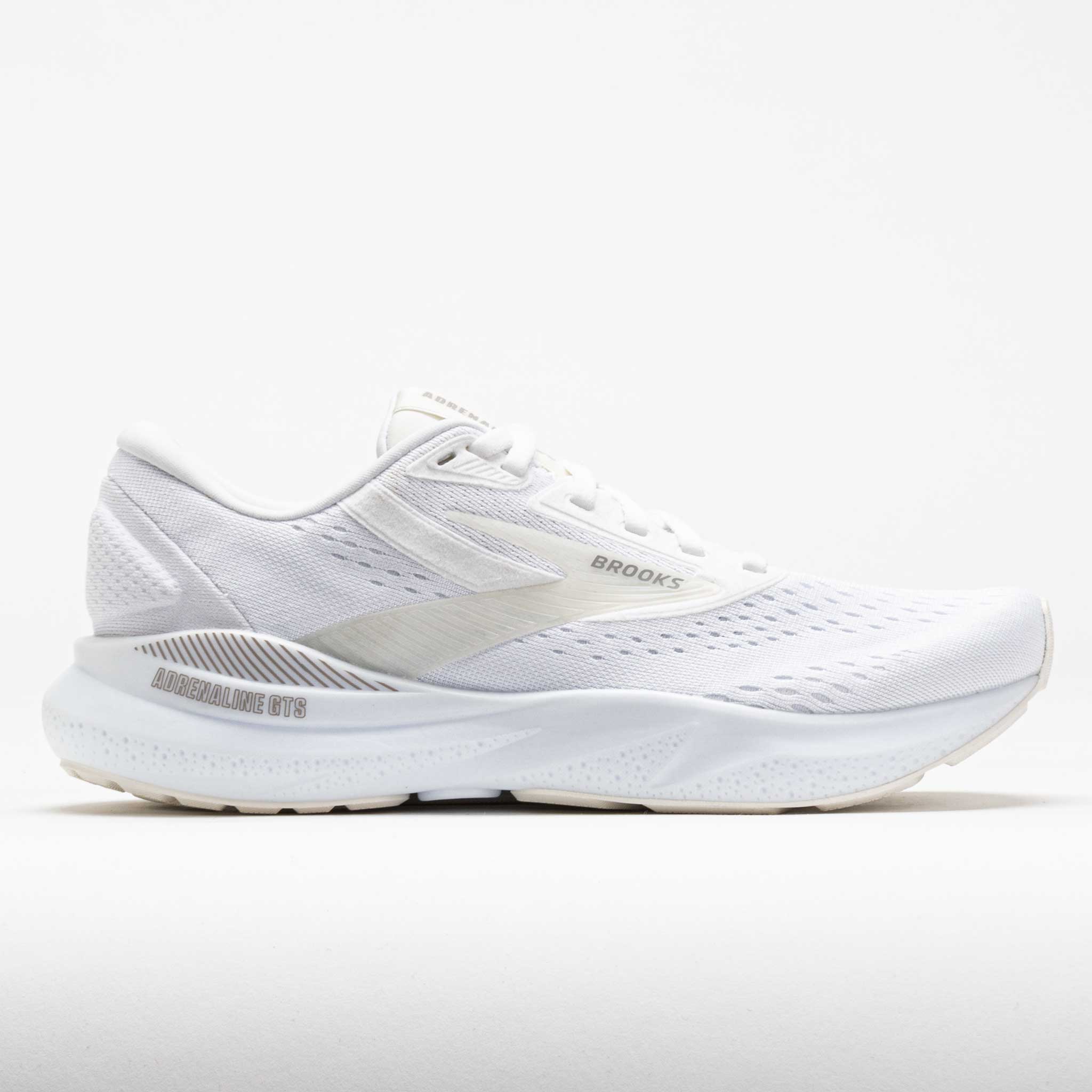 041845_3 Brooks Adrenaline GTS 24 Womens White/Oyster/Alloy - Image 1