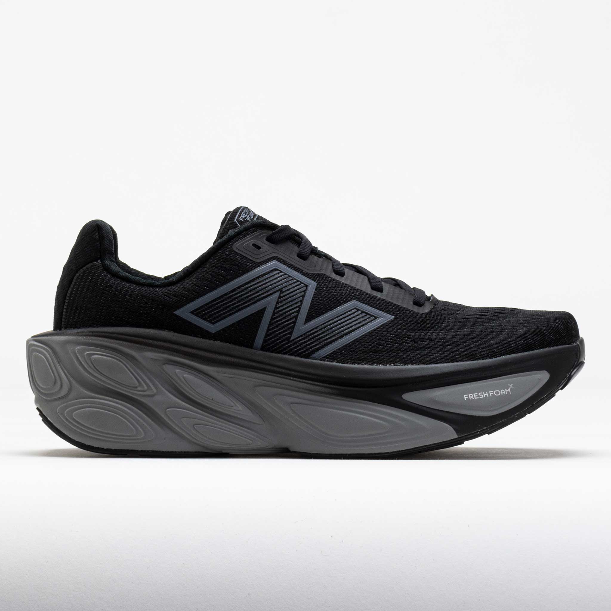 042074_3 New Balance Fresh Foam X More v5 Mens Black/Linen/Silver Metallic - Image 1