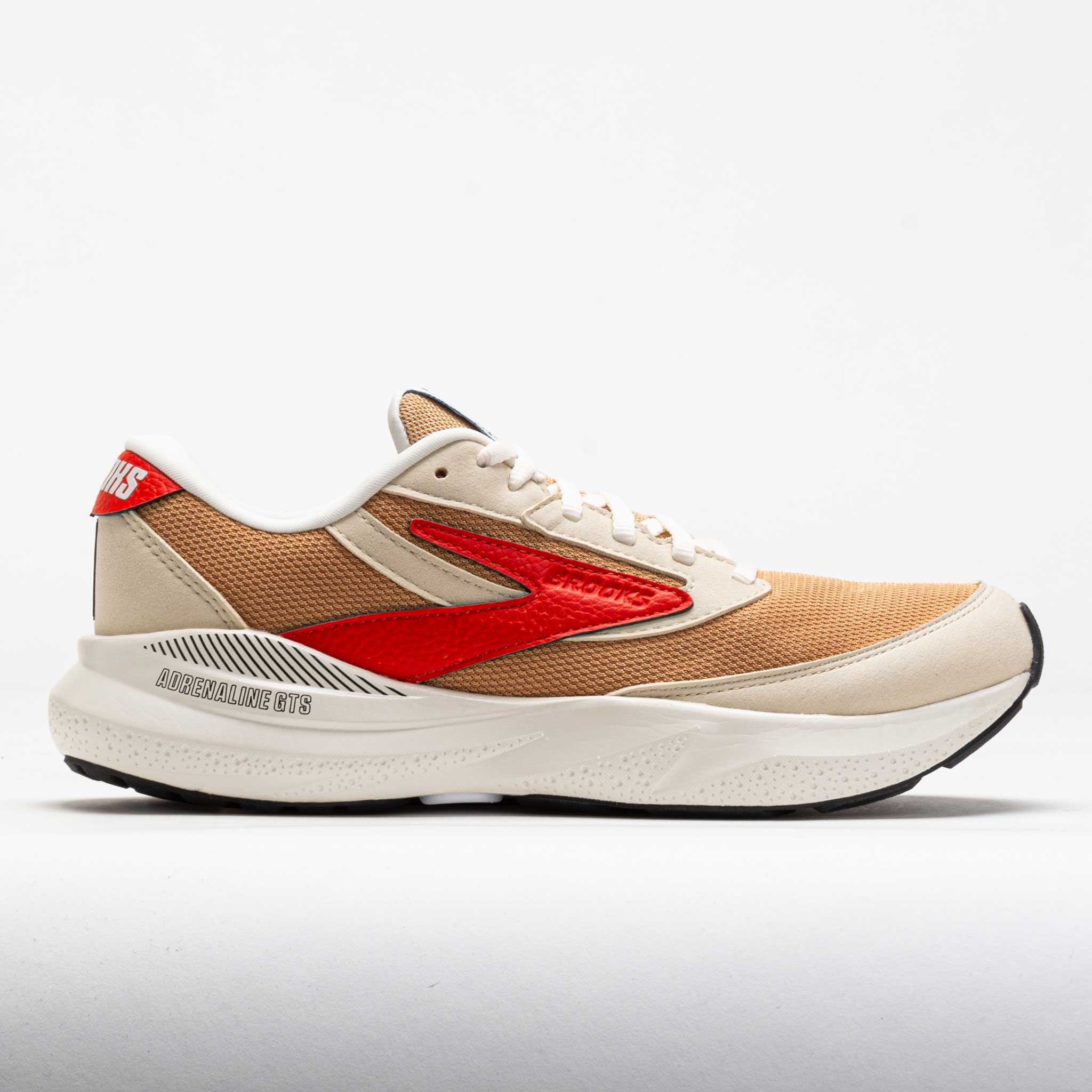 042143_3 Brooks Adrenaline GTS 24 Mens Taffy/Cherry Tomato/Black - Image 1