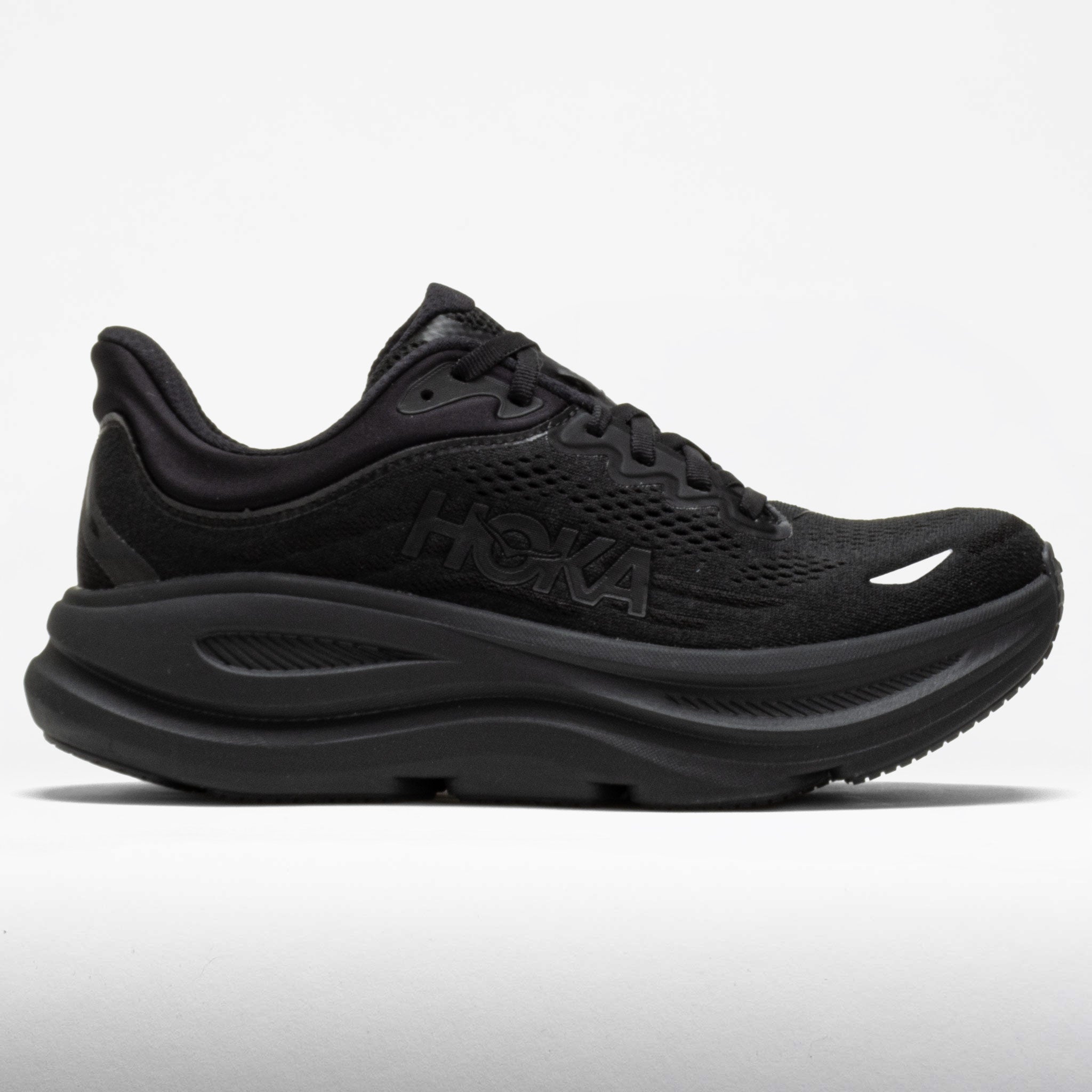 042188_3 HOKA Bondi 9 Womens Black/Black - Image 1
