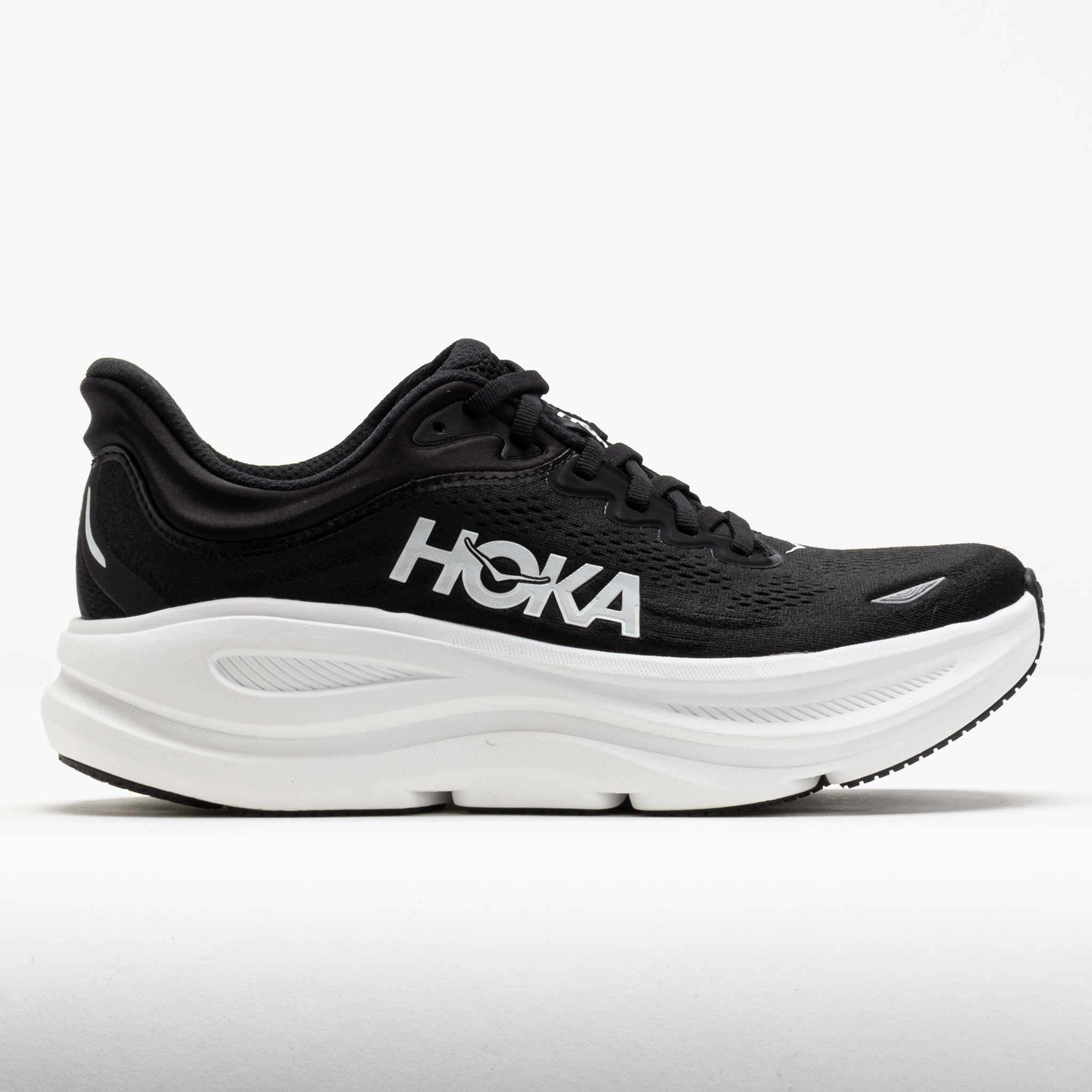 042190_3 HOKA Bondi 9 Womens Black/White - Image 1