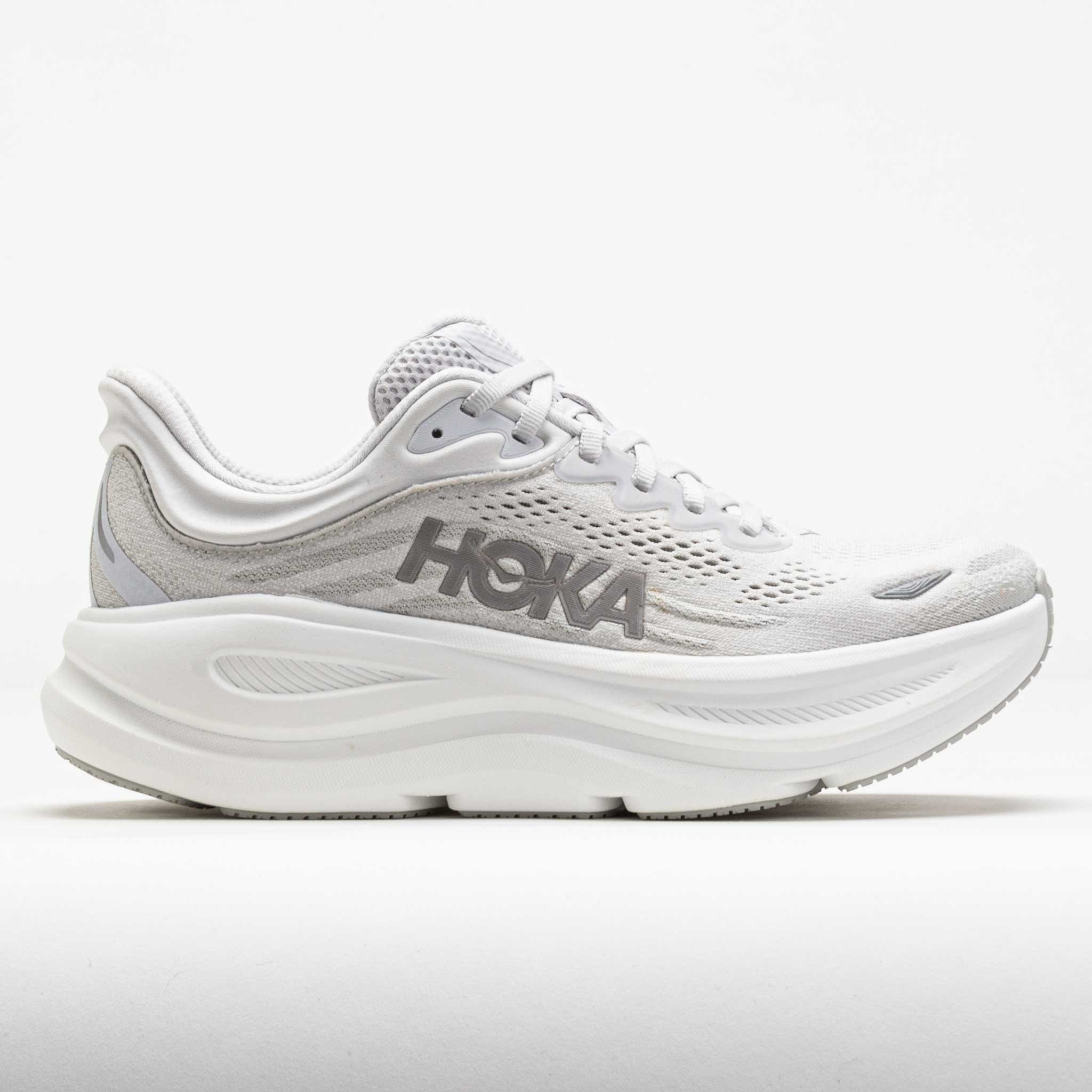 042195_3 HOKA Bondi 9 Womens Stardust/Silver - Image 1