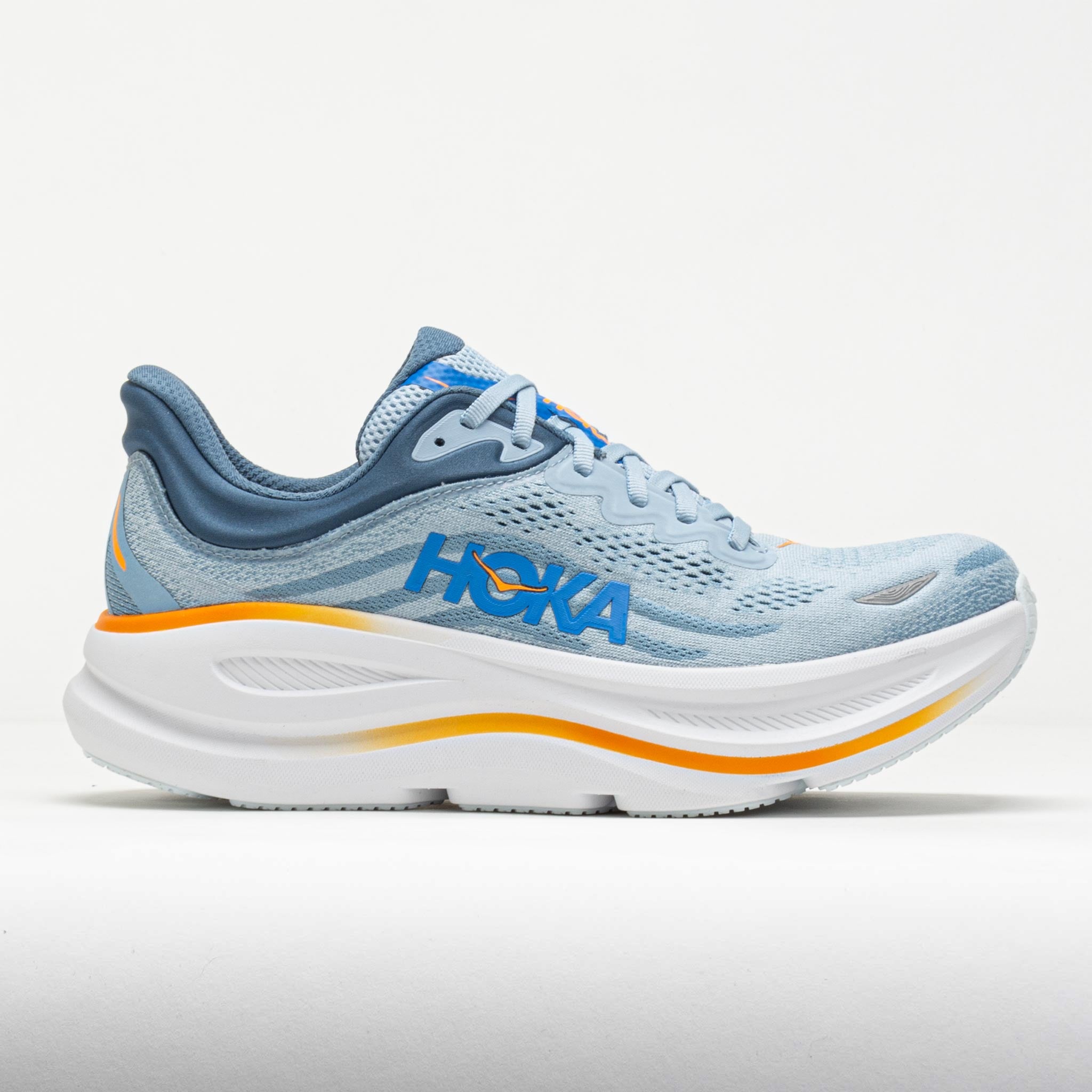042205_3 HOKA Bondi 9 Mens Drizzle/Downpour - Image 1