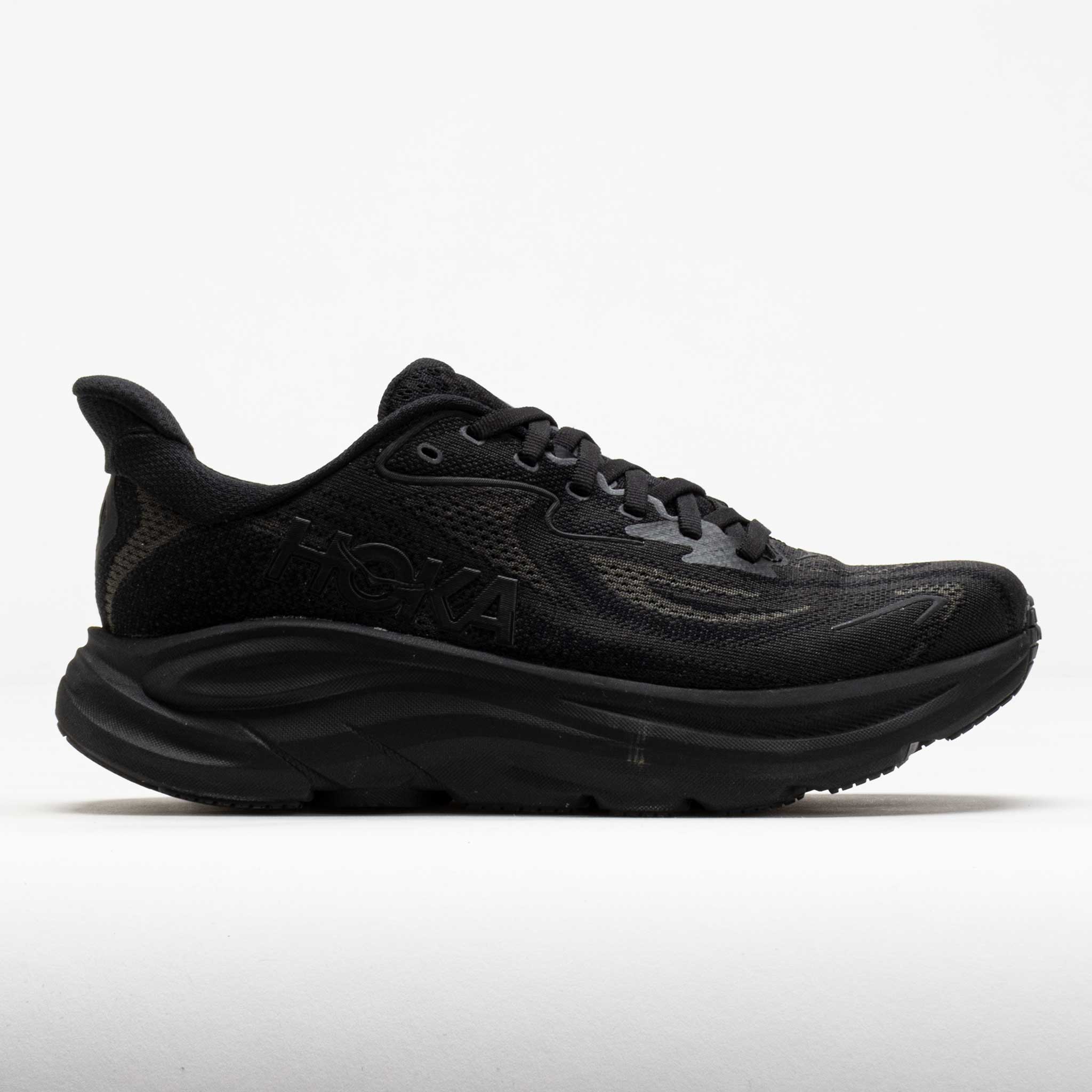 042228_3 HOKA Clifton 10 Mens Black/Black - Image 1