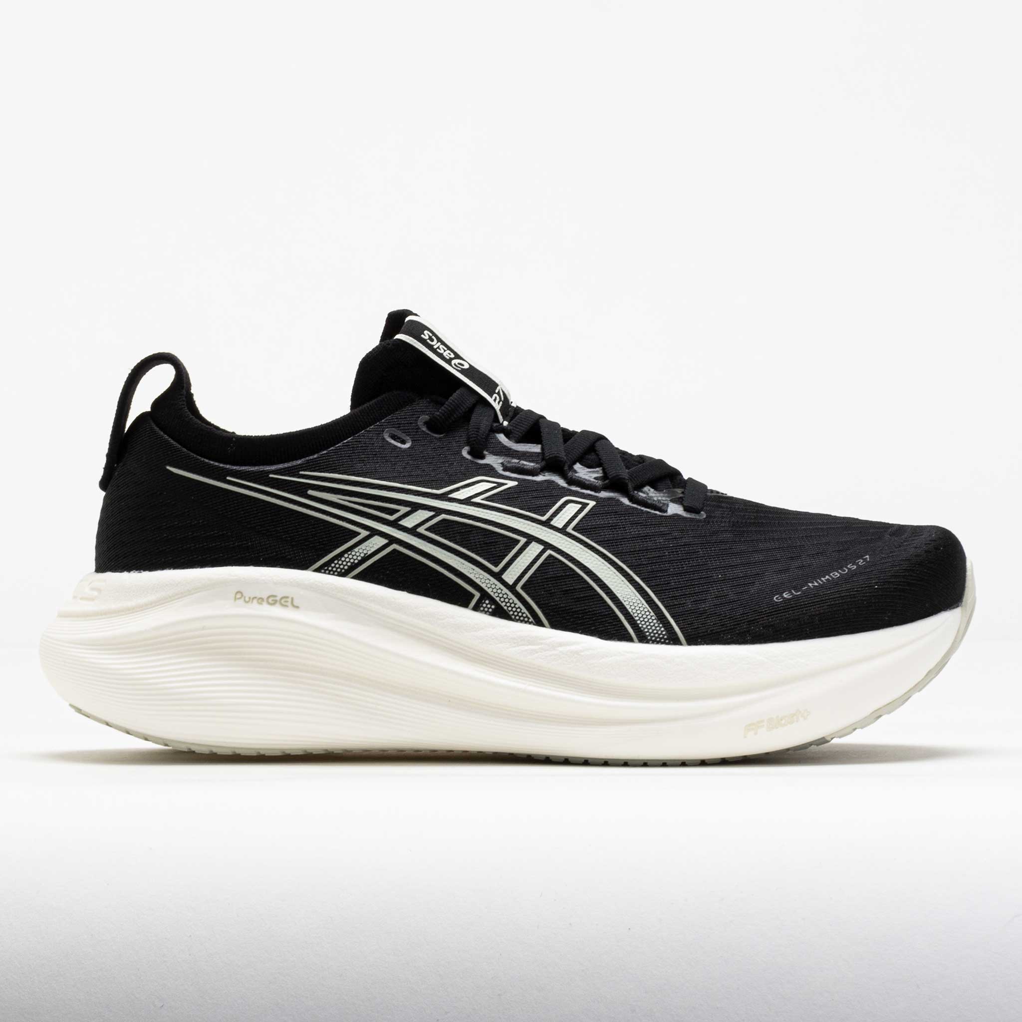 042273_3 ASICS GEL-Nimbus 27 Womens Black/Lake Grey - Image 1