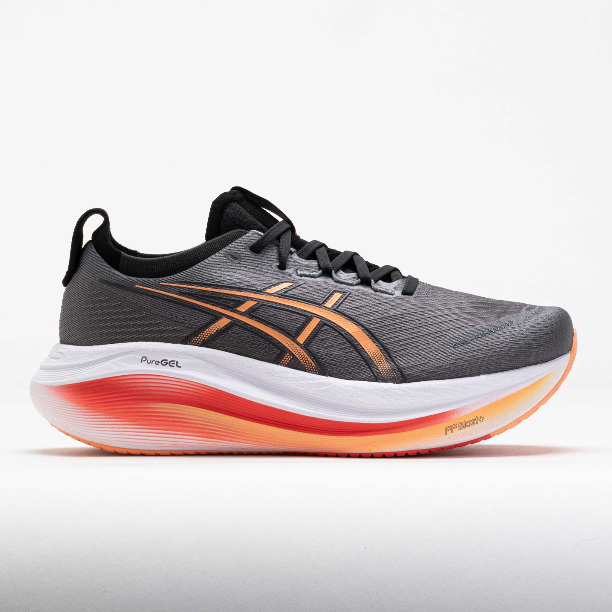 042282_3 ASICS GEL-Nimbus 27 Mens Carbon/Mojave - Image 1