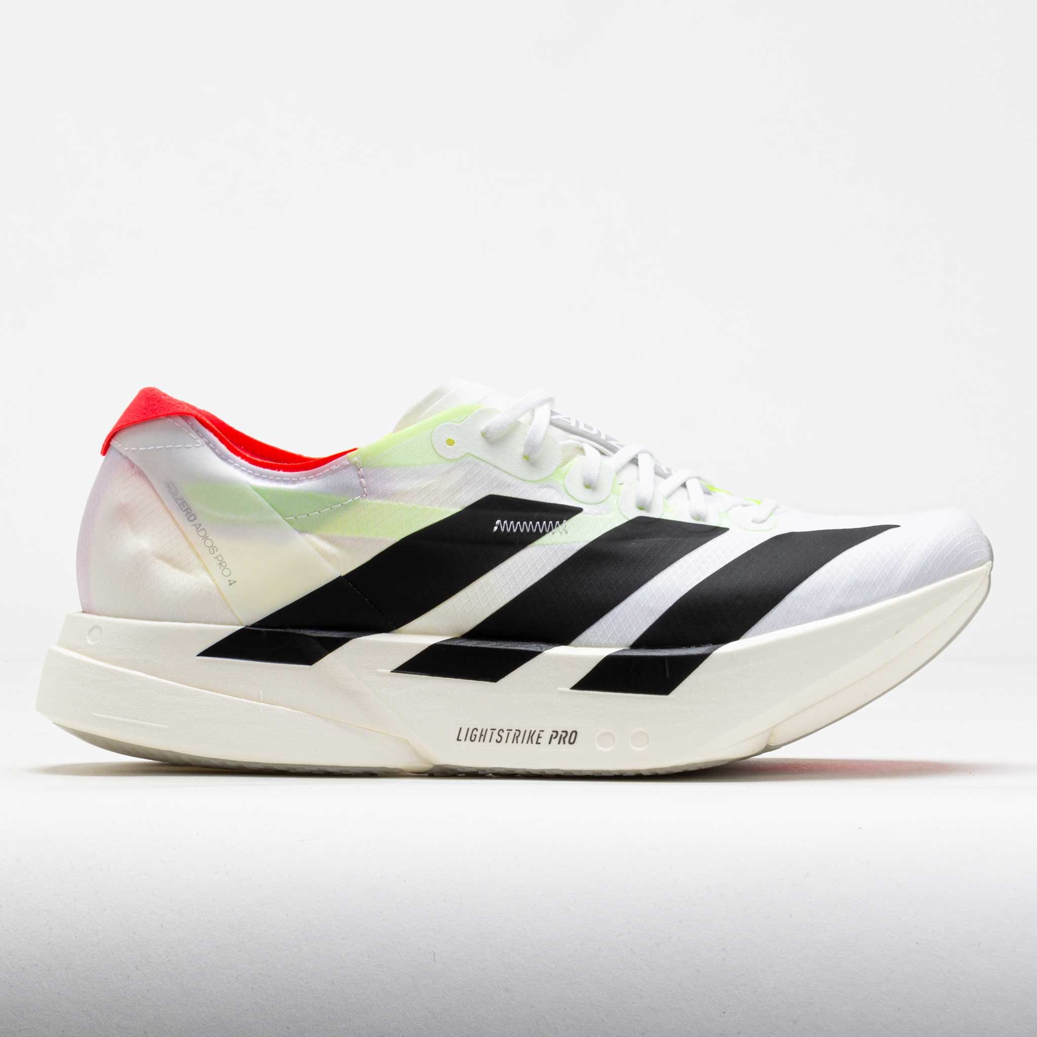 042397_3 adidas Adizero Adios Pro 4 Mens White/Black/Silver Metallic - Image 1