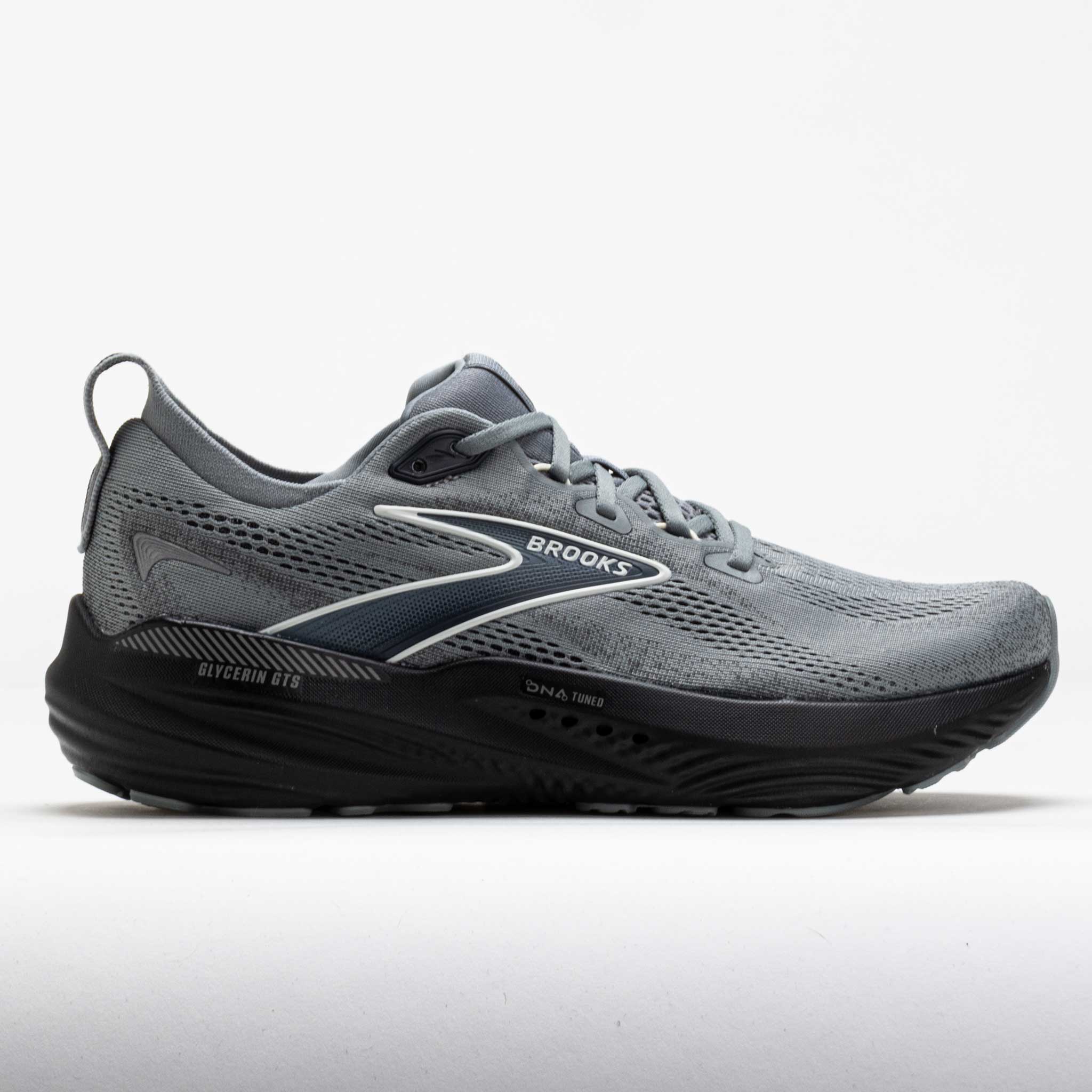 042479_3 Brooks Glycerin GTS 22 Mens Primer Grey/Ebony/Bluewash - Image 1
