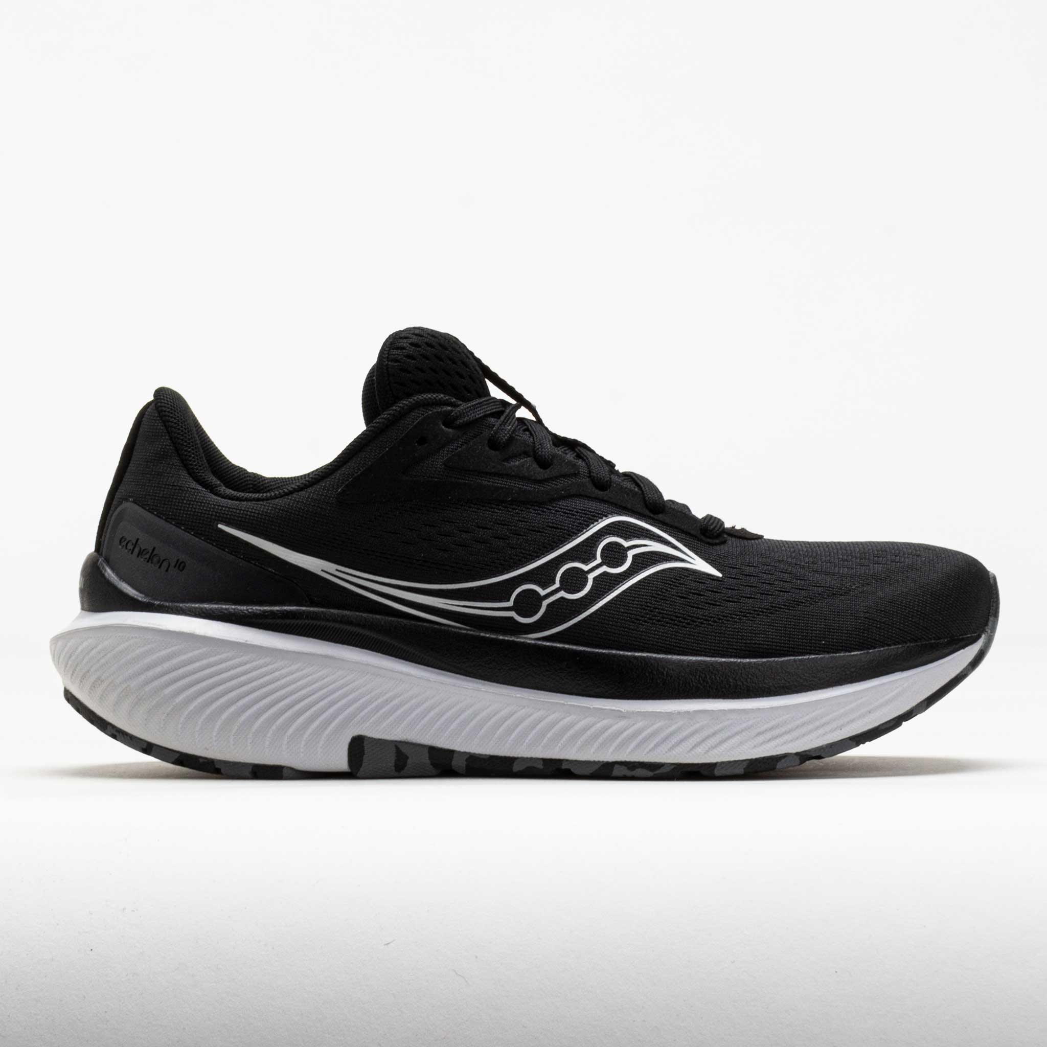 042655_3 Saucony Echelon 10 Mens Black/Silver - Image 1