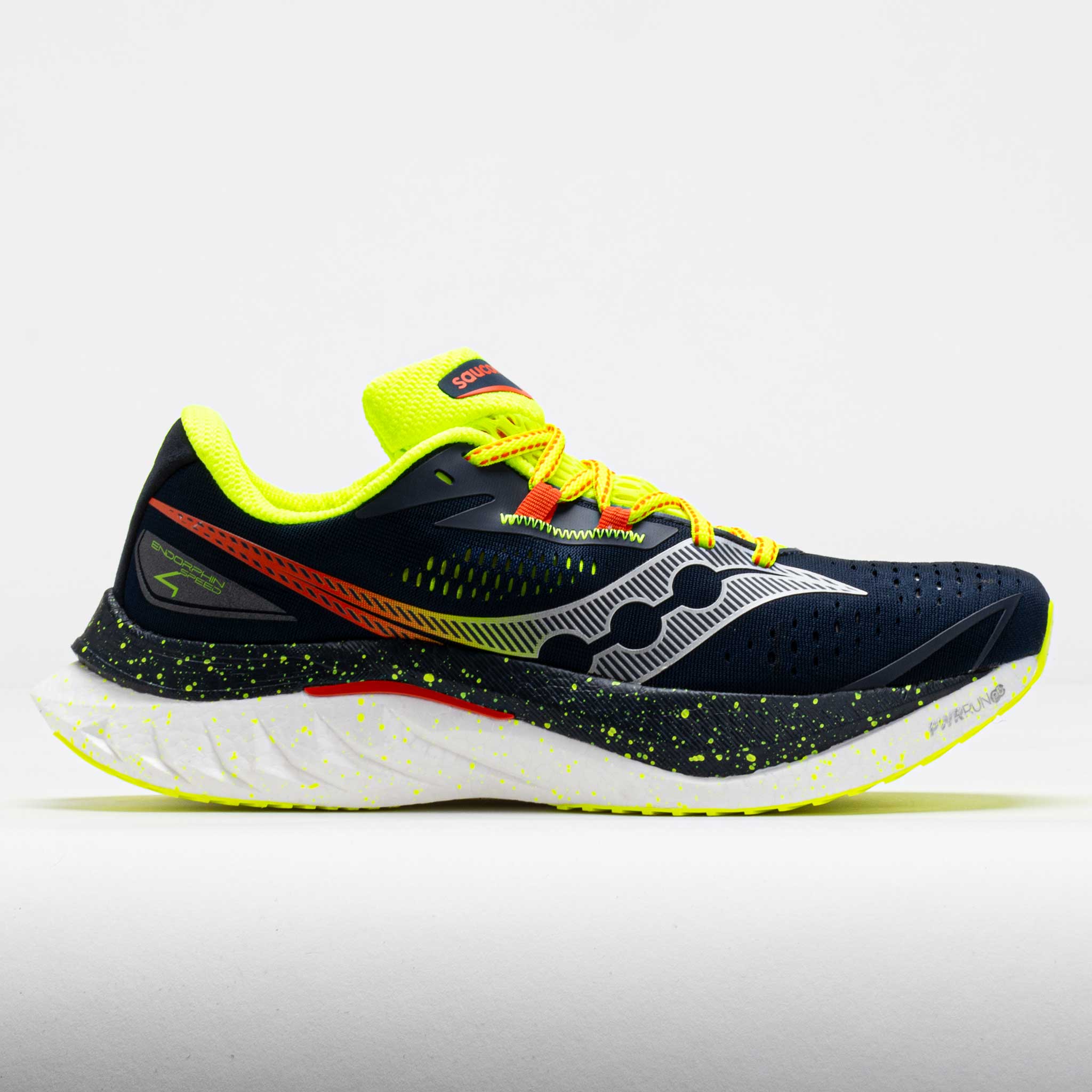 042666_3 Saucony Endorphinspeed 4 Mens Navy/Pepper - Image 1