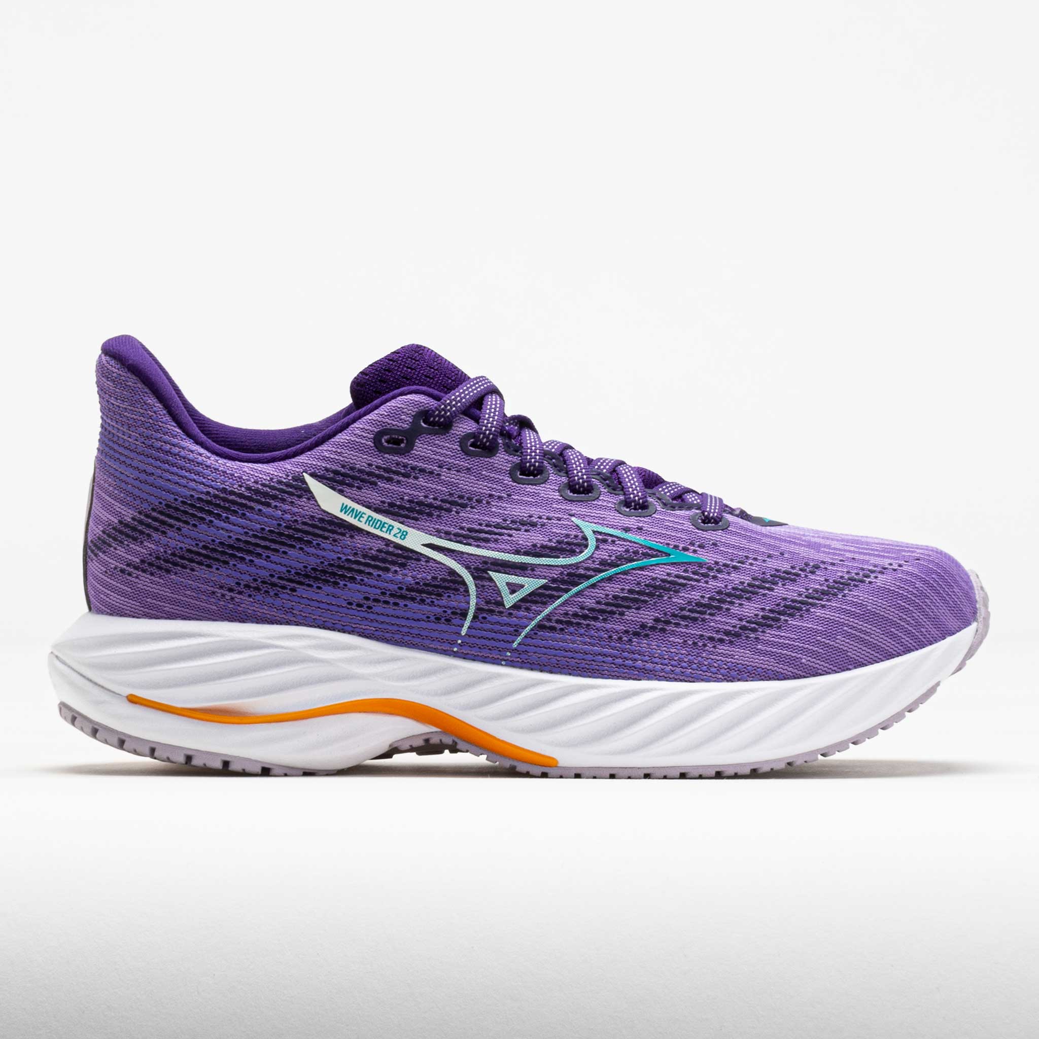 042753_3 Mizuno Wave Rider 28 Womens Paisley Purple/Ceramic - Image 1
