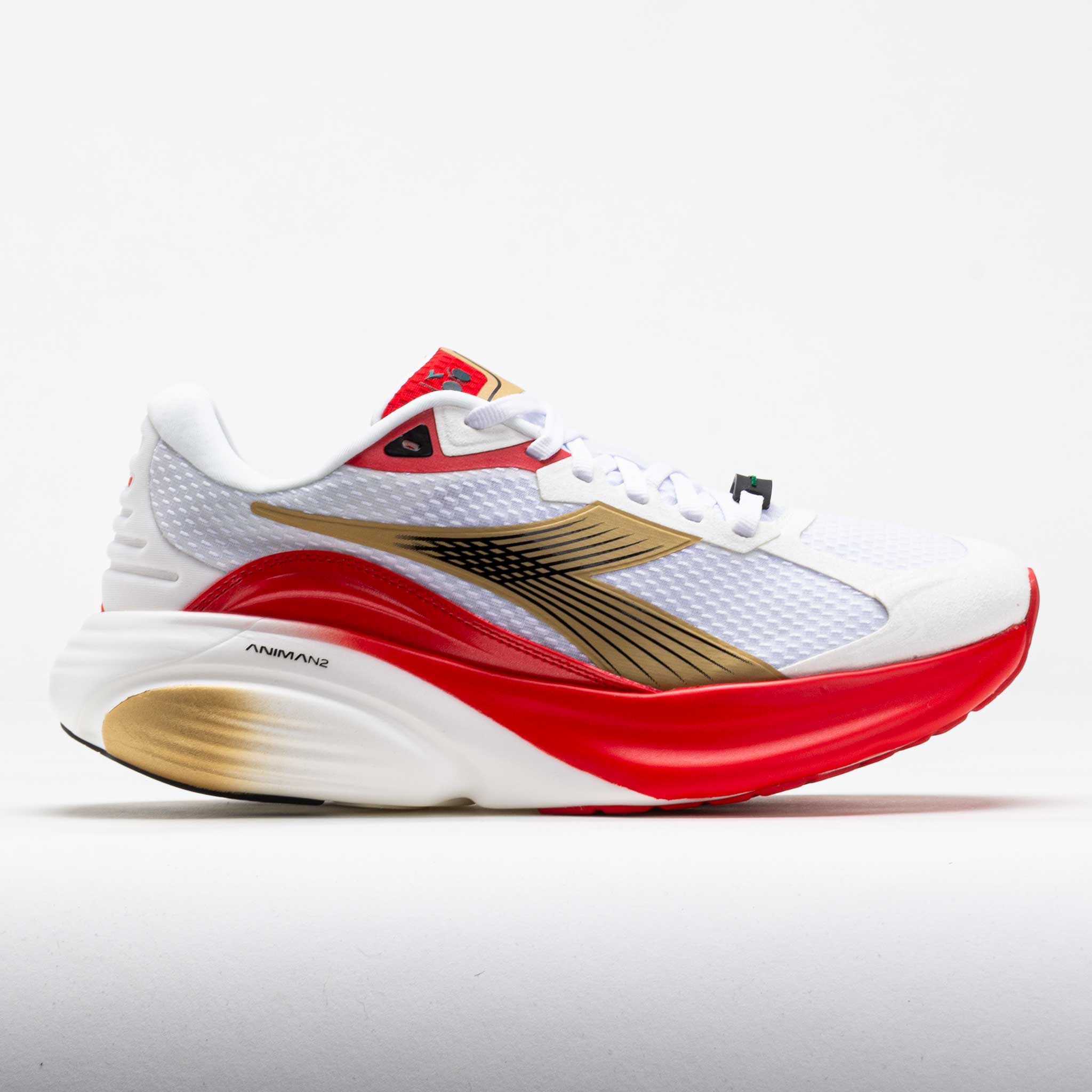 042780_3 Diadora Atomo Star Unisex White/Metallic Gold/Firey Red - Image 1