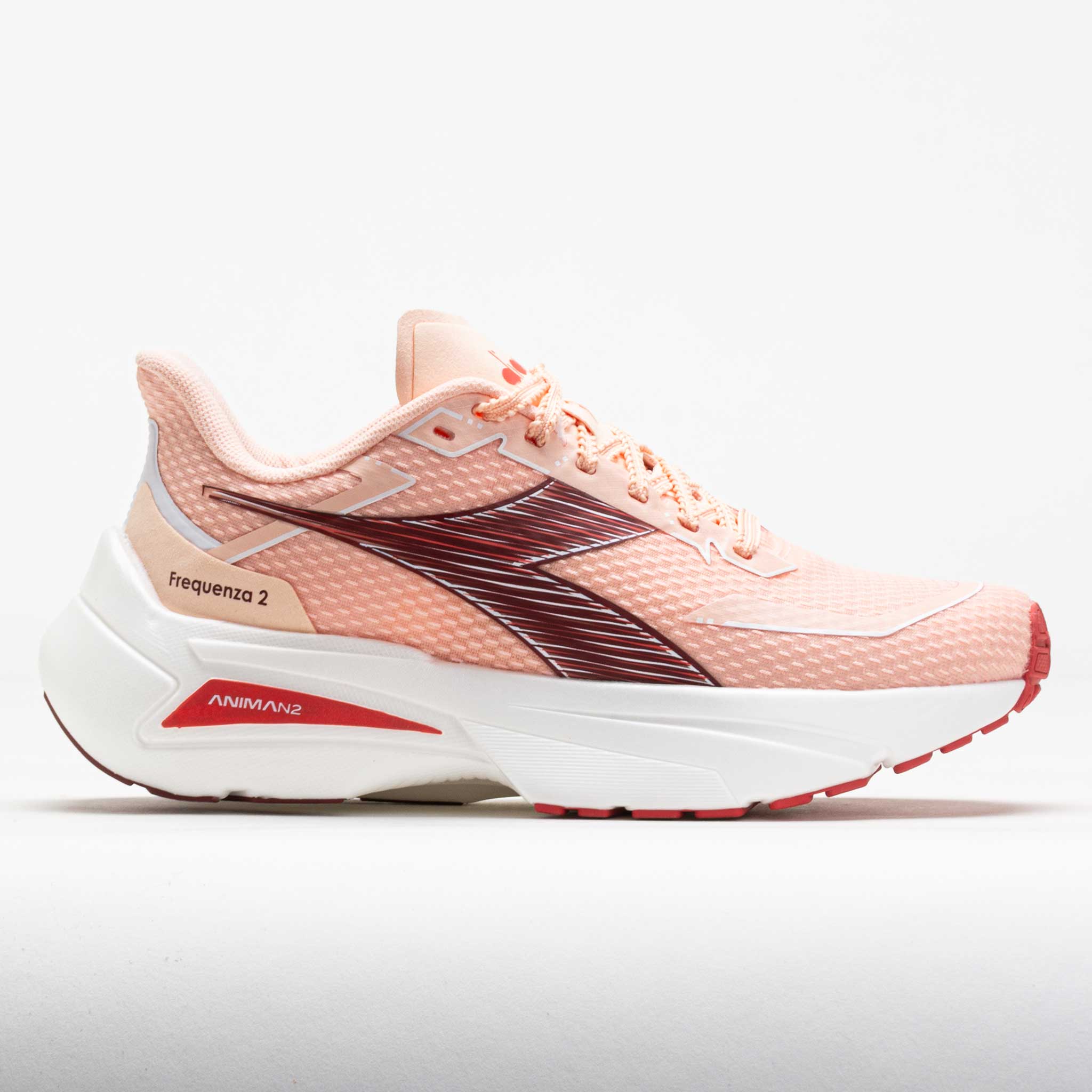 042782_3 Diadora Frequenza 2 Womens Scallop Shell/Winery - Image 1