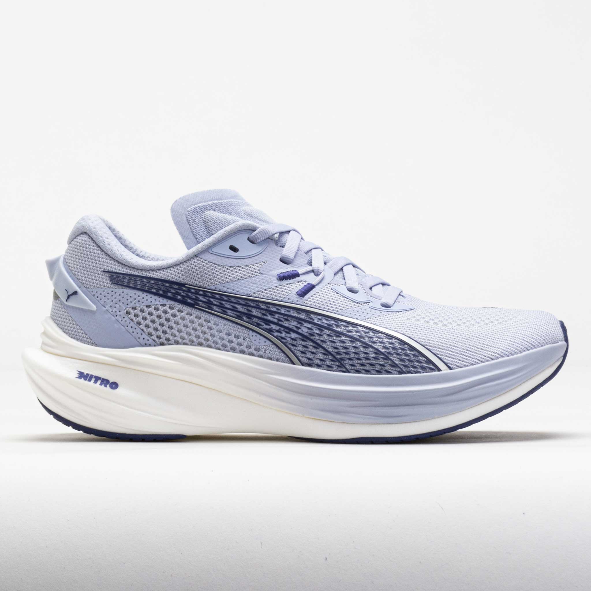 043443_3 Puma Deviate NITRO 3 Womens Cool Weather/Blue Crystal/Puma Silver - Image 1