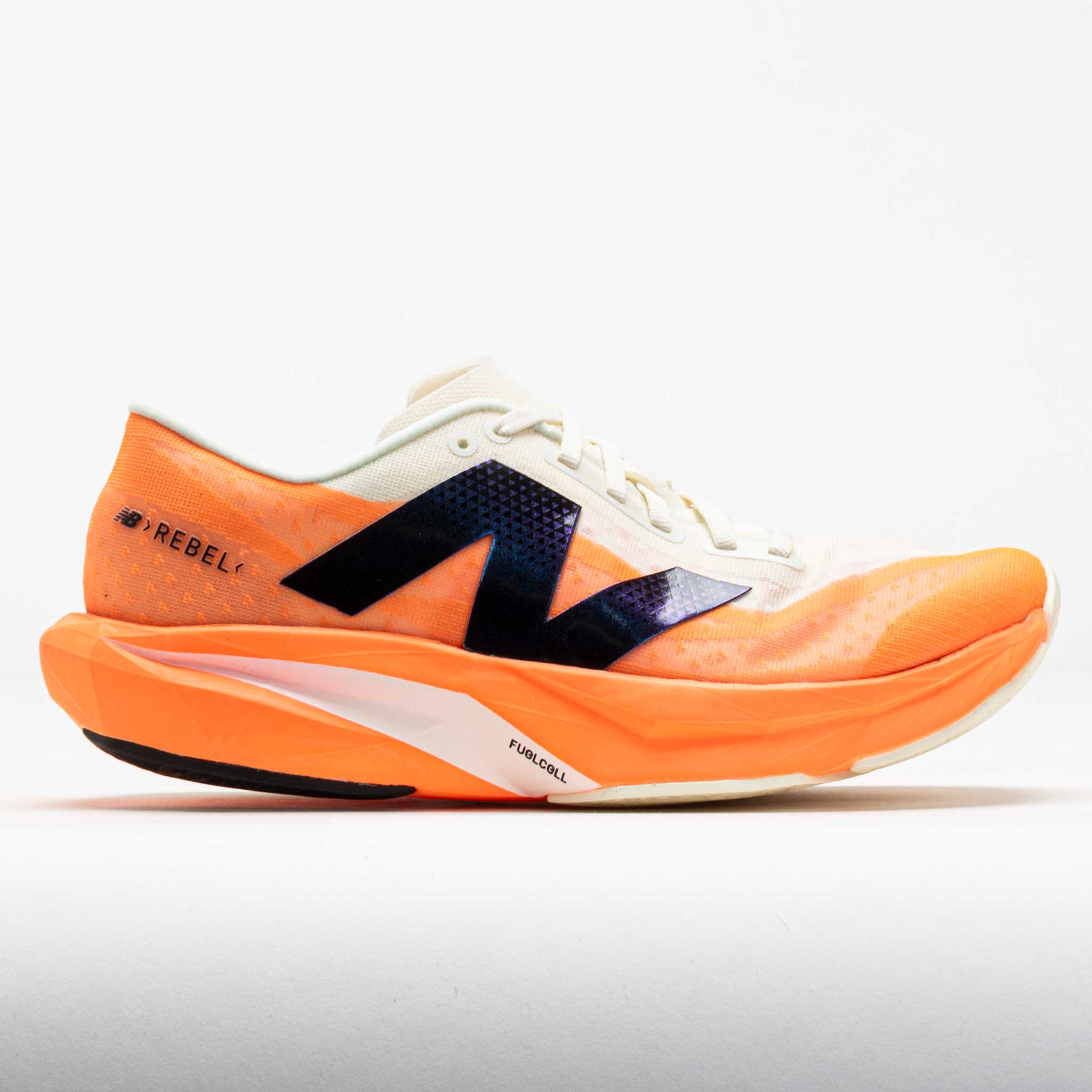043477_3 New Balance FuelCell Rebel v4 Mens Hot Mango/Angora/Black - Image 1
