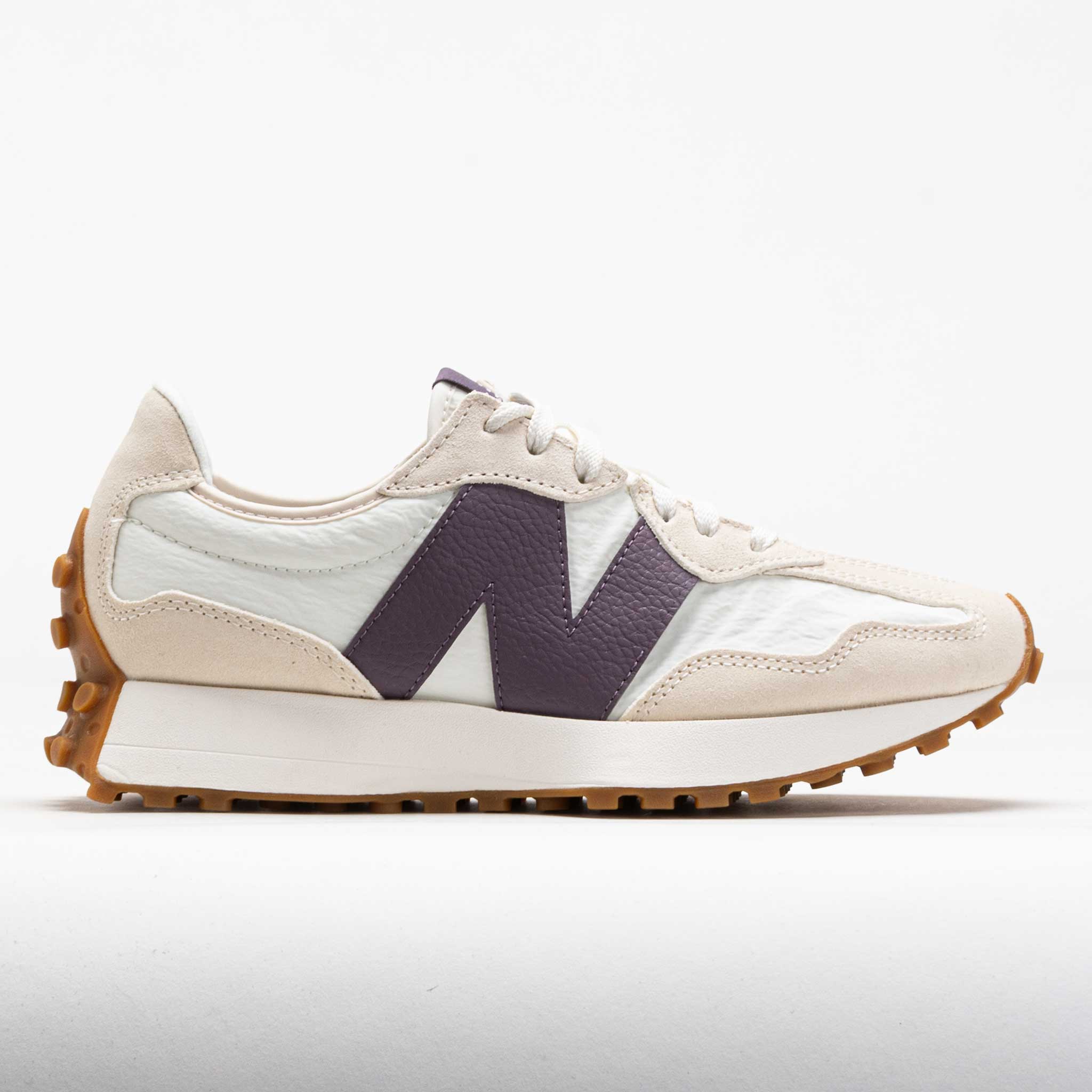 043487_3 New Balance 327 Womens Linen/Sea Salt/Dark Ice Wine - Image 1