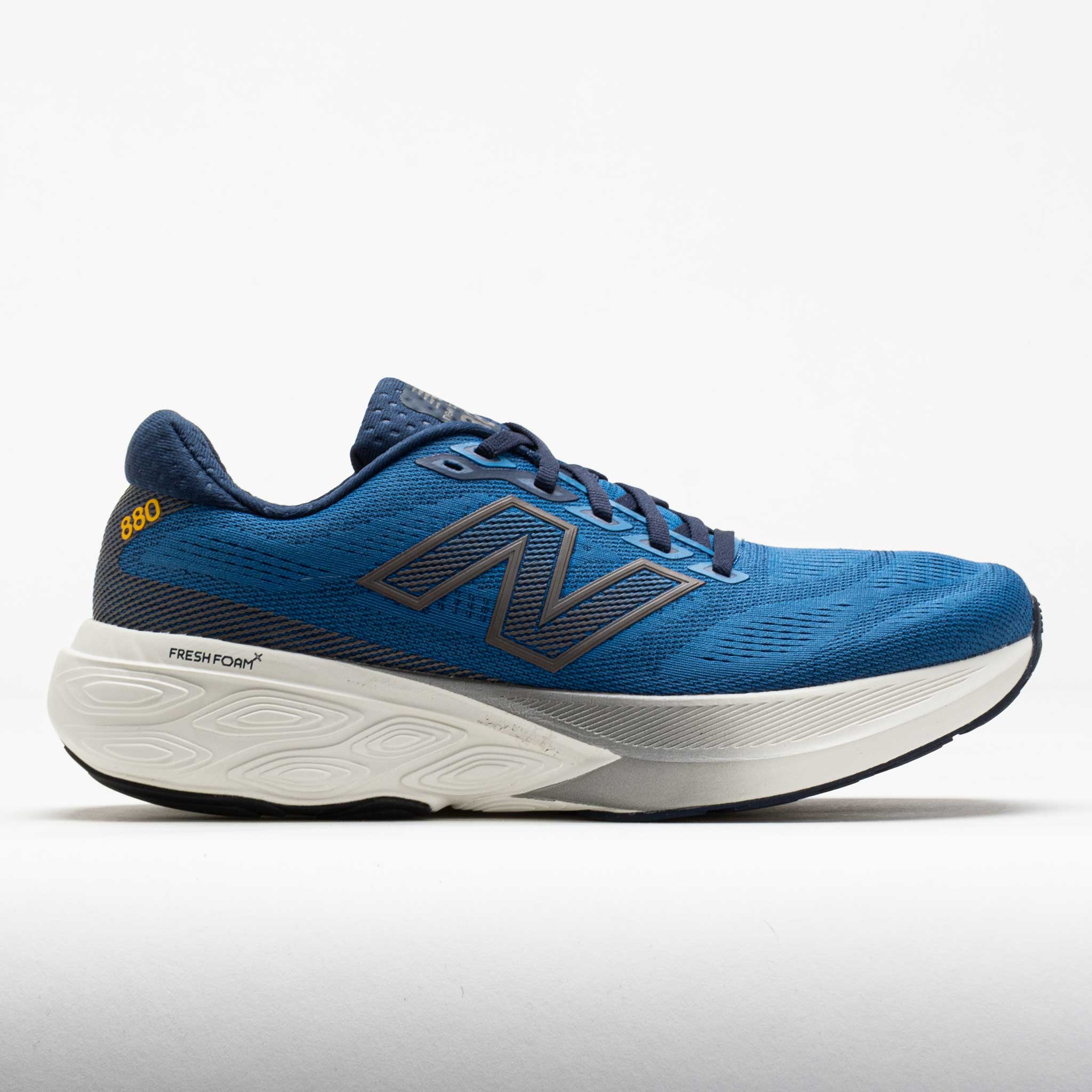 043499_3_31baf0b1-a85d-4888-a240-035c645bb829 New Balance Fresh Foam X 880v15 Mens Sea Stone/NB Navy/Marmalade - Image 1