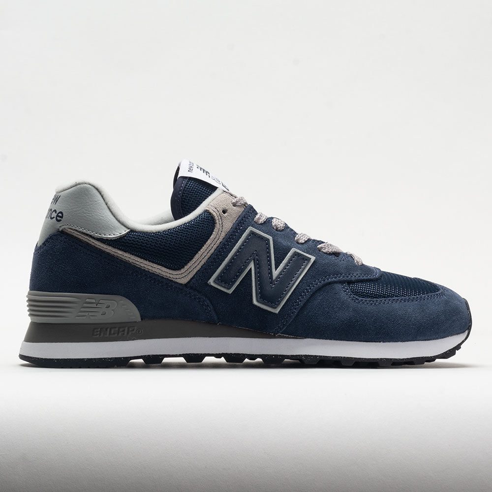 048815_3 New Balance 574 Core Mens Navy/White - Image 1