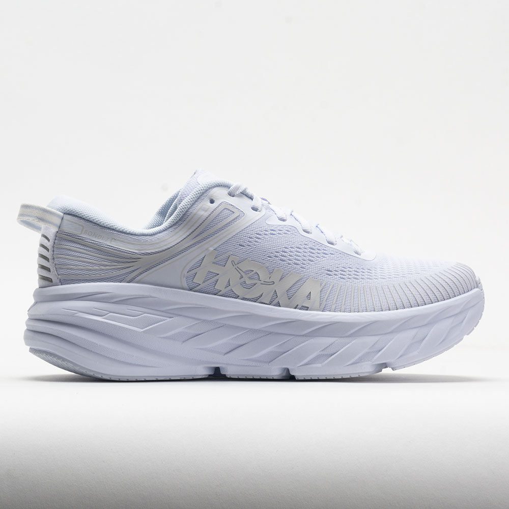 049904_3 HOKA Bondi 7 Womens White/White - Image 1