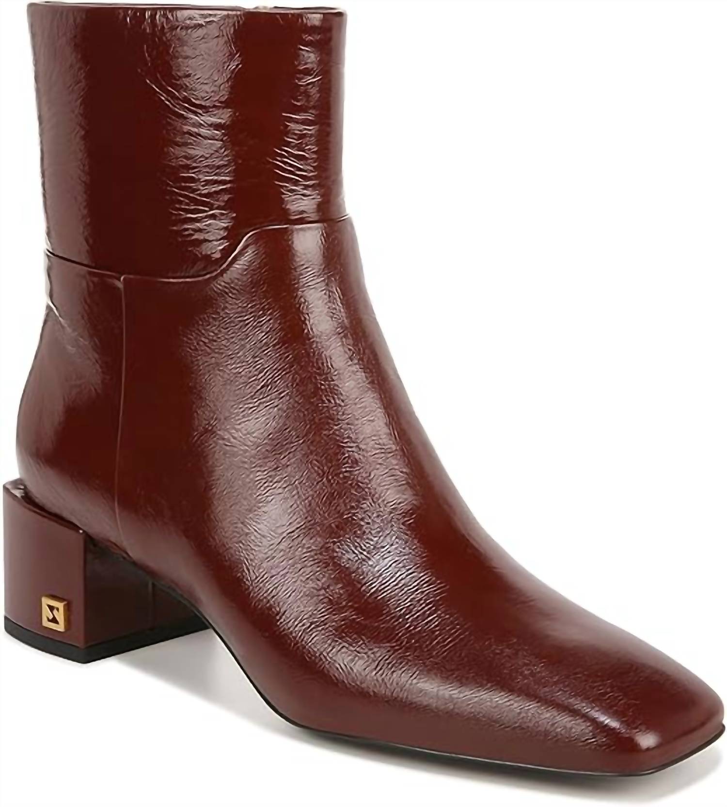 0b061ede-390f-4ed7-83c4-965e71a8aea1-upscale_15k-1500x1500-70 Franco Sarto - Women's Flexa Fabiene Leather Square Toe Bootie - Image 1
