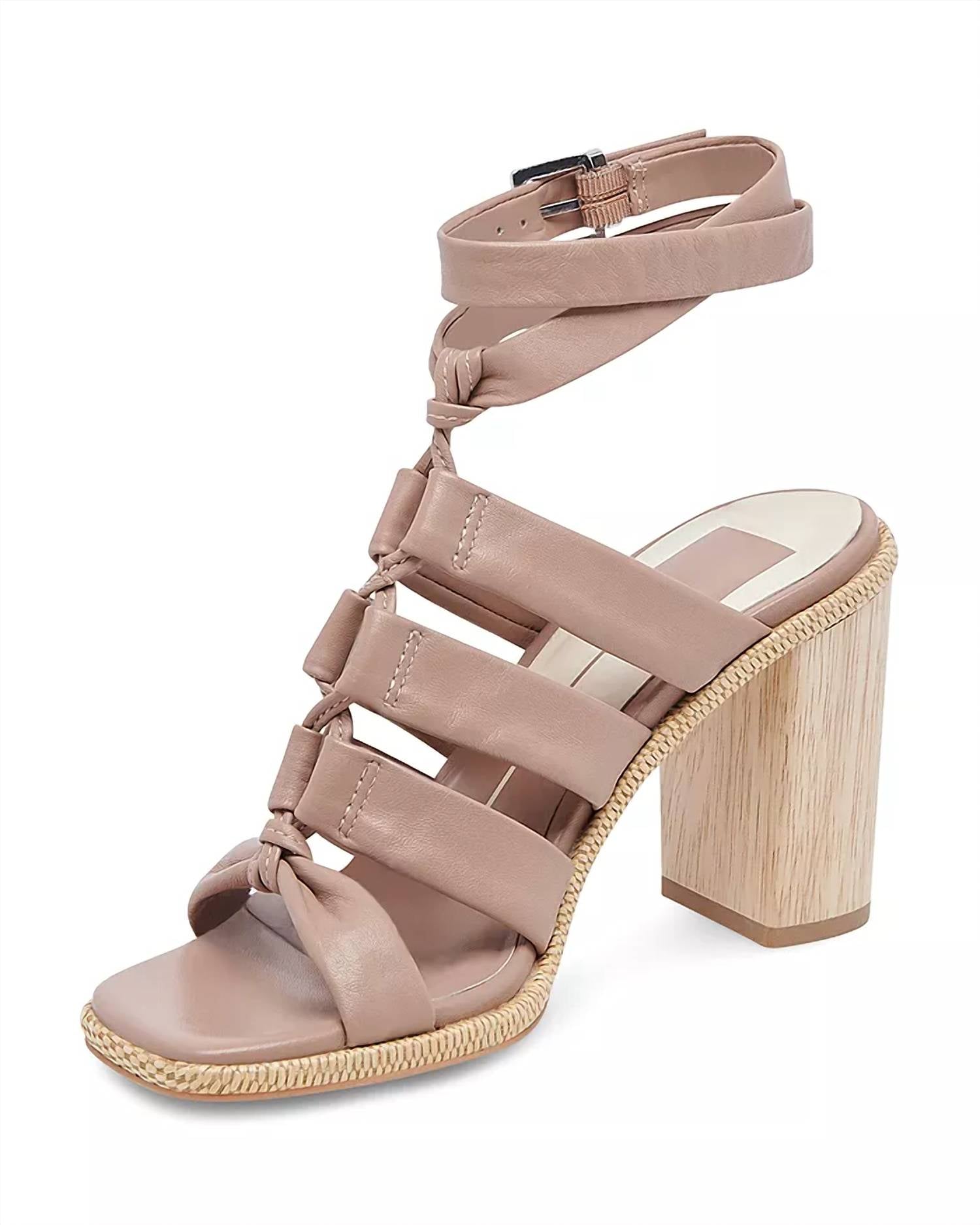 0c2b0838-c1e6-4ba2-90c9-51f88c3f830e-upscale_15k-1500x1500-70 Steve Madden - Women's Olema Strappy Heel Sandals - Image 1