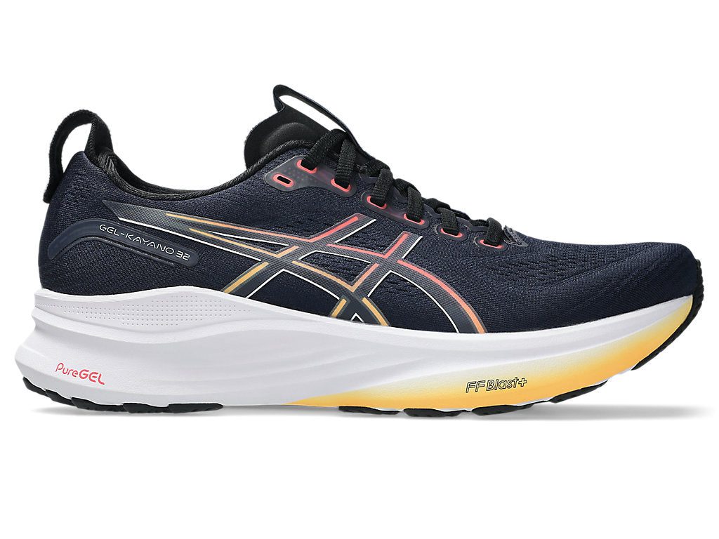 1011C052_400_SR_RT_GLB Men's GEL-Kayano 32 (400 - Midnight/Black) - Image 1