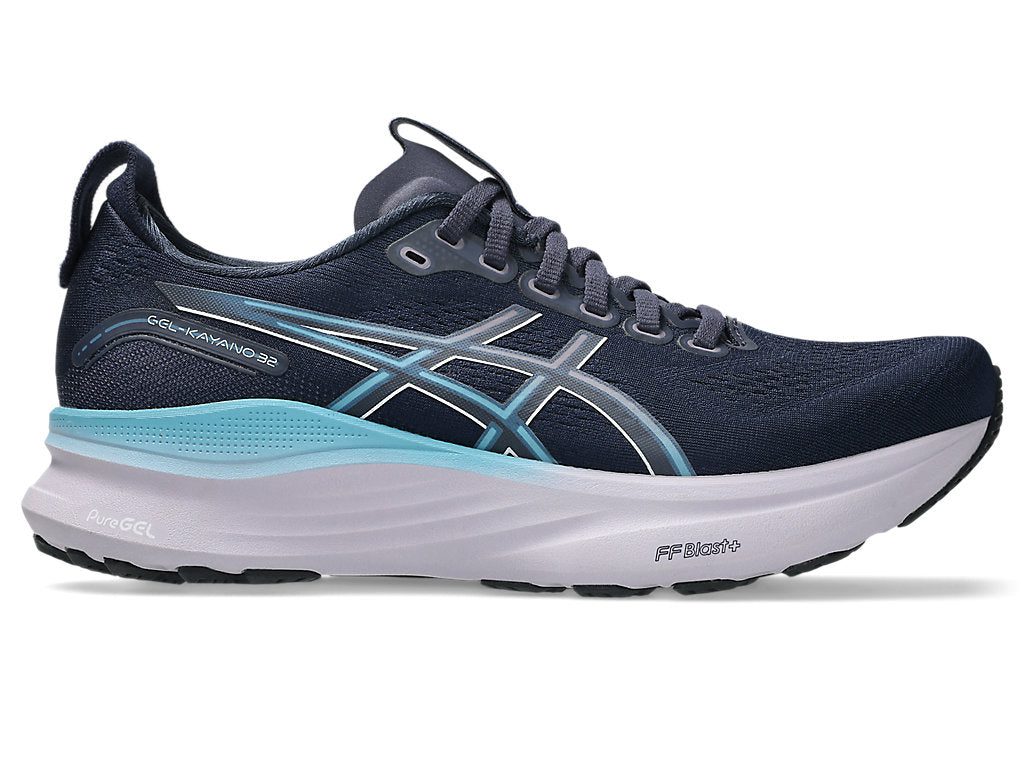 1012B838_400_SR_RT_GLB-1 Women's GEL-Kayano 32 (400 - Midnight/Stillwater) - Image 1