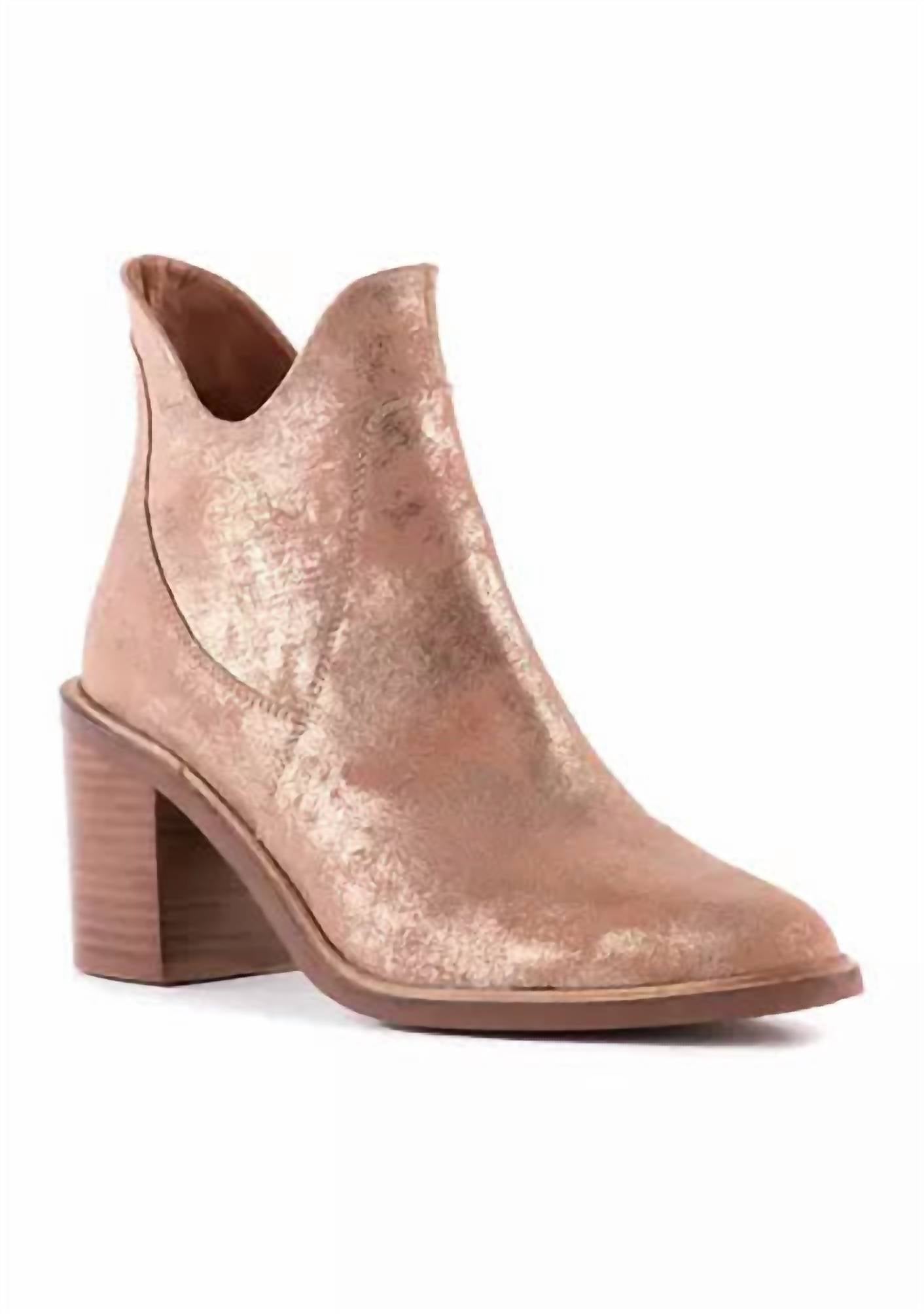 1113c95a-0a68-44af-9994-cbac6ebf0821-upscale_15k-1500x1500-70 Seychelles - Women's Pretty Little Bird Metallic Boot - Image 1