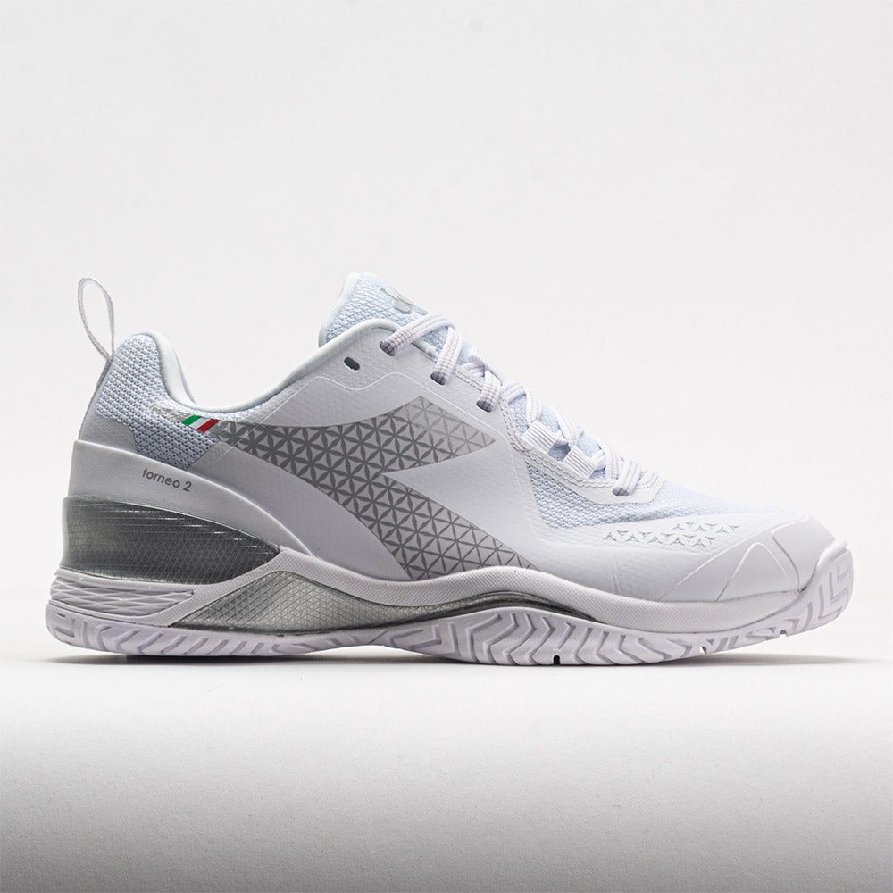 117024_3 Diadora Blushield Torneo 2 AG Womens White/White/White - Image 1