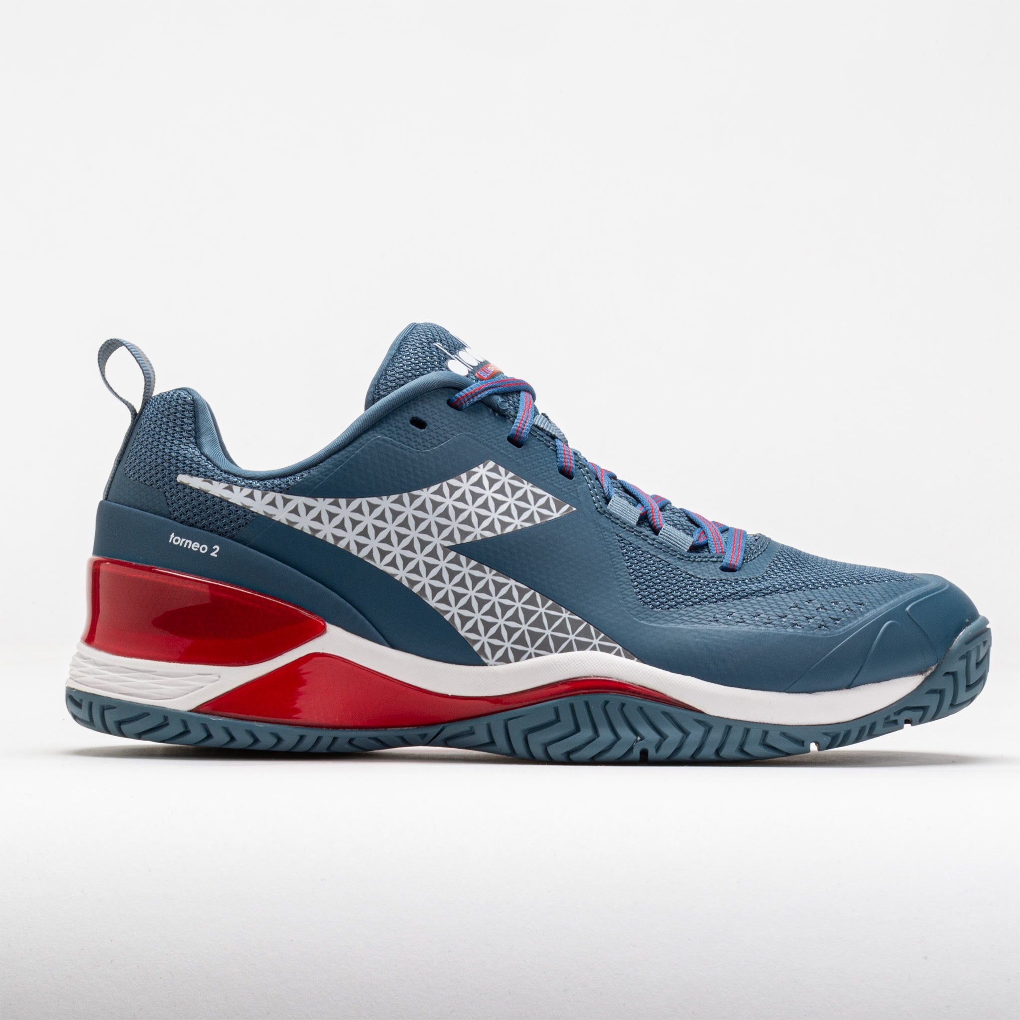 117718_3 Diadora Blushield Torneo 2 AG Mens Oceanview/White/Salsa - Image 1